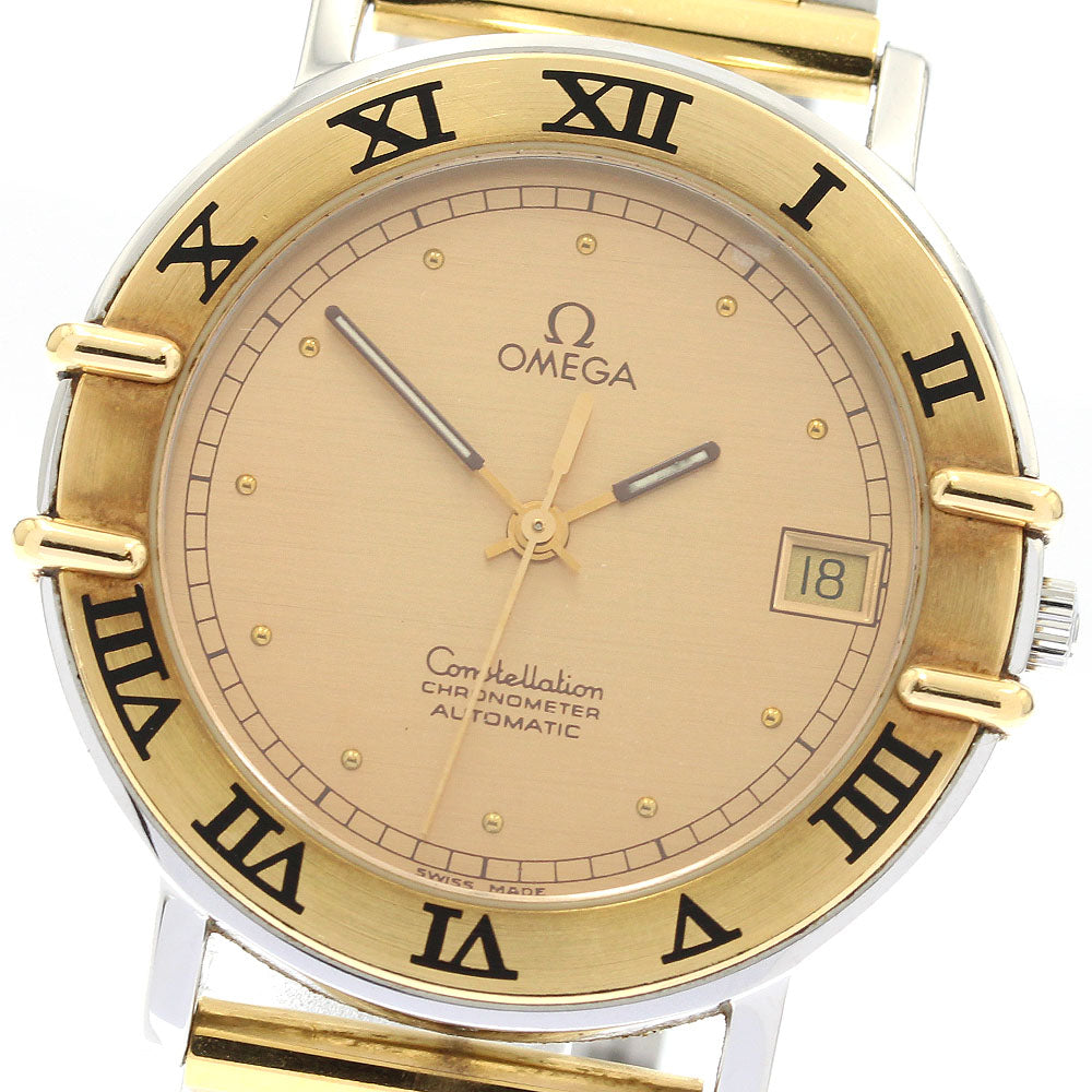 OMEGA Constellation Date Cal.1111 gold Dial Automatic Men's Watch_903769