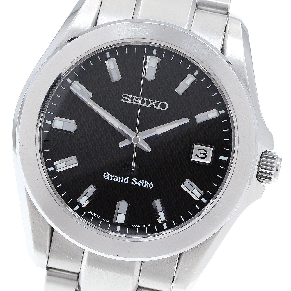 SEIKO Grand Seiko SBGF021/8J56-8020 Date black Dial Quartz Men's Watch_903771