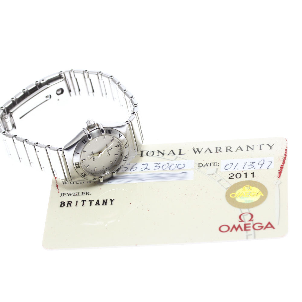OMEGA Constellation Mini 1562.30 Silver Dial Quartz Ladies Watch_903777