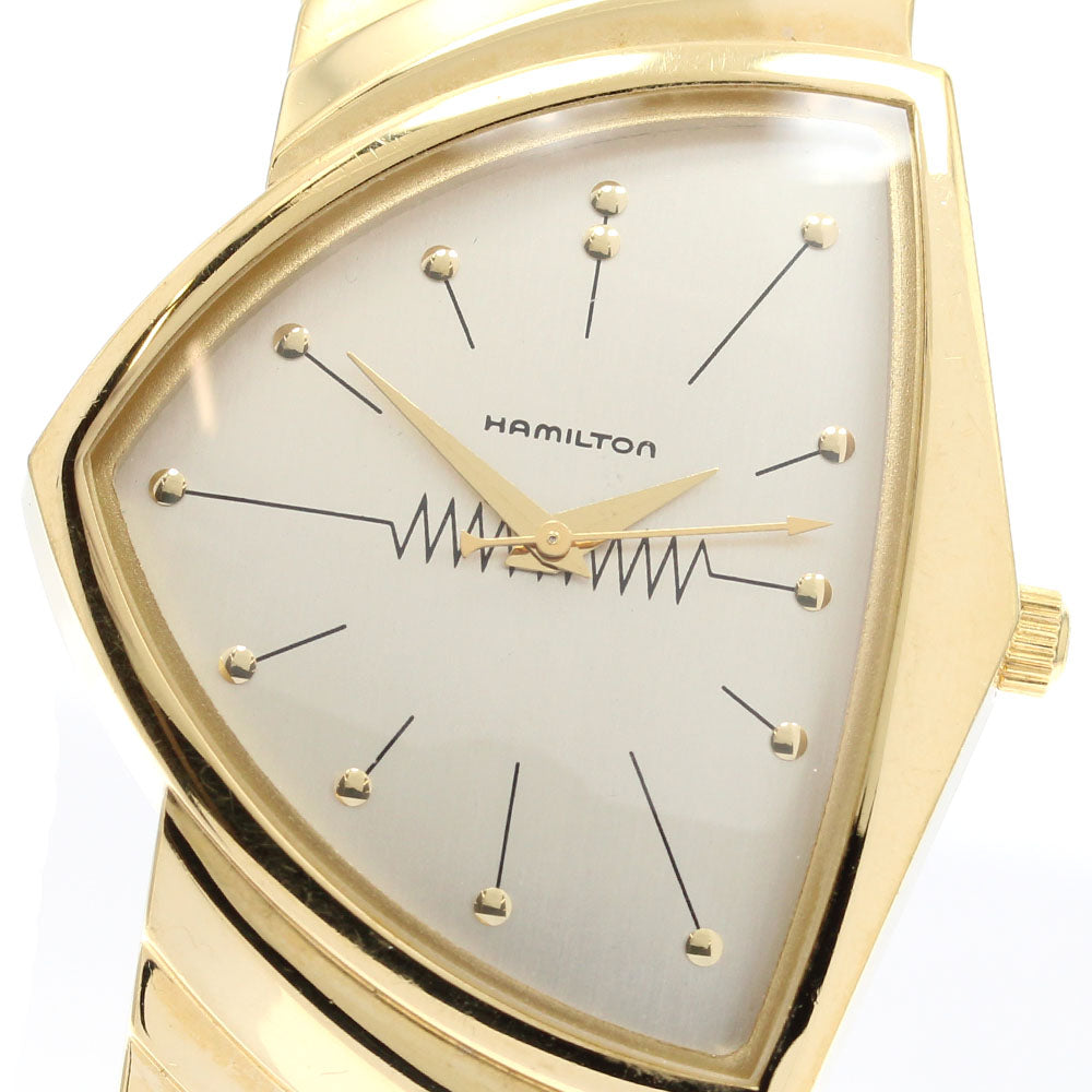 HAMILTON Ventura 6250A Silver Dial Quartz Men's Watch_903779