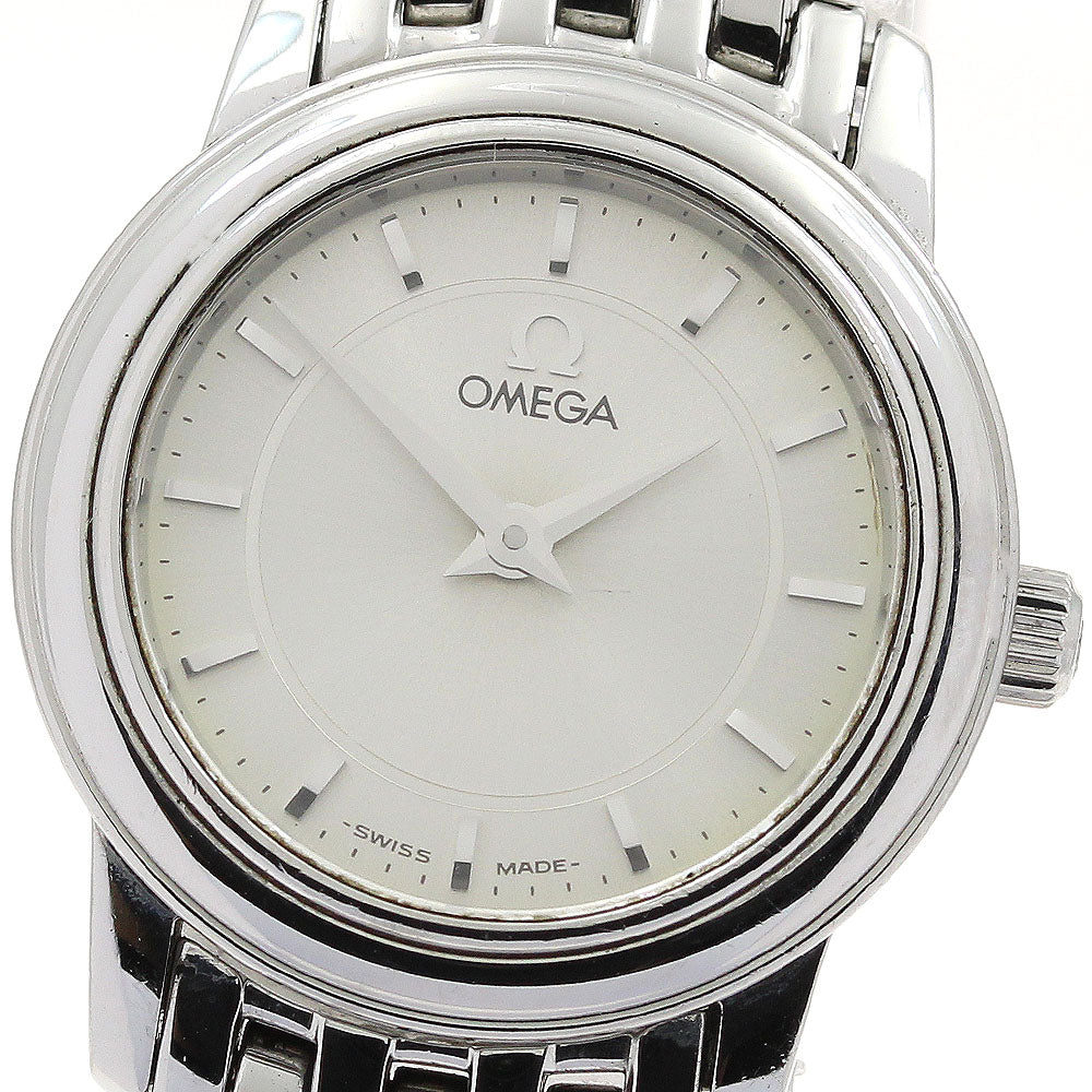 OMEGA De Ville Prestige 4570.31 Silver Dial Quartz Ladies Watch_903786