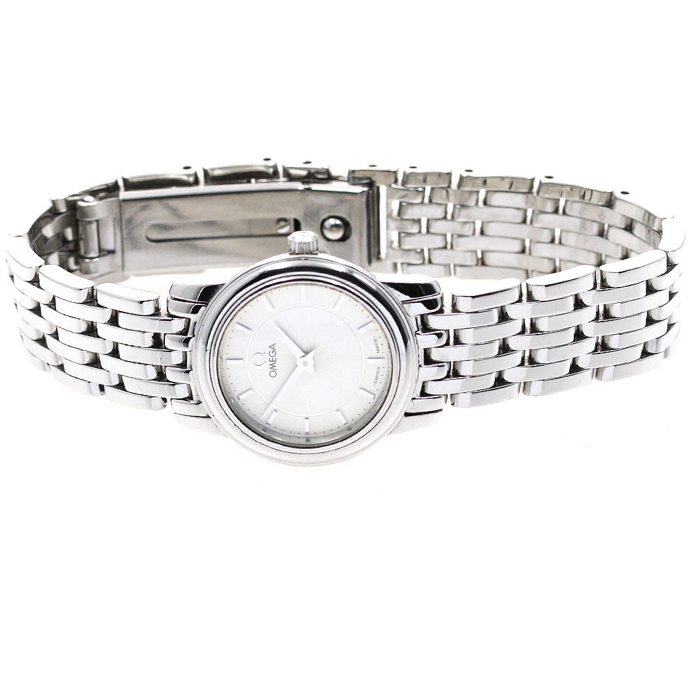 OMEGA De Ville Prestige 4570.31 Silver Dial Quartz Ladies Watch_903786