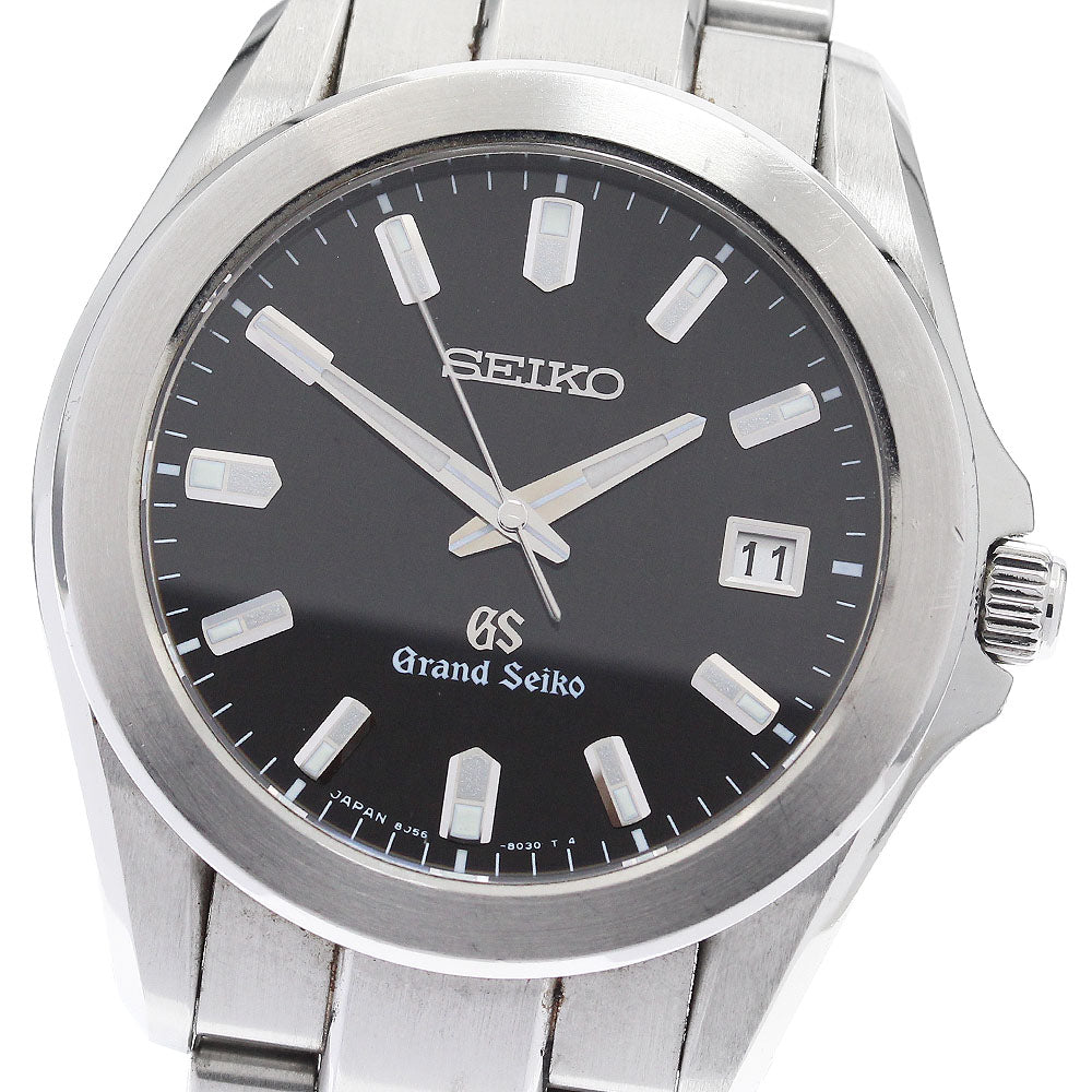SEIKO Grand Seiko SBGF021/8J56-8020 Date black Dial Quartz Men's Watch_903797