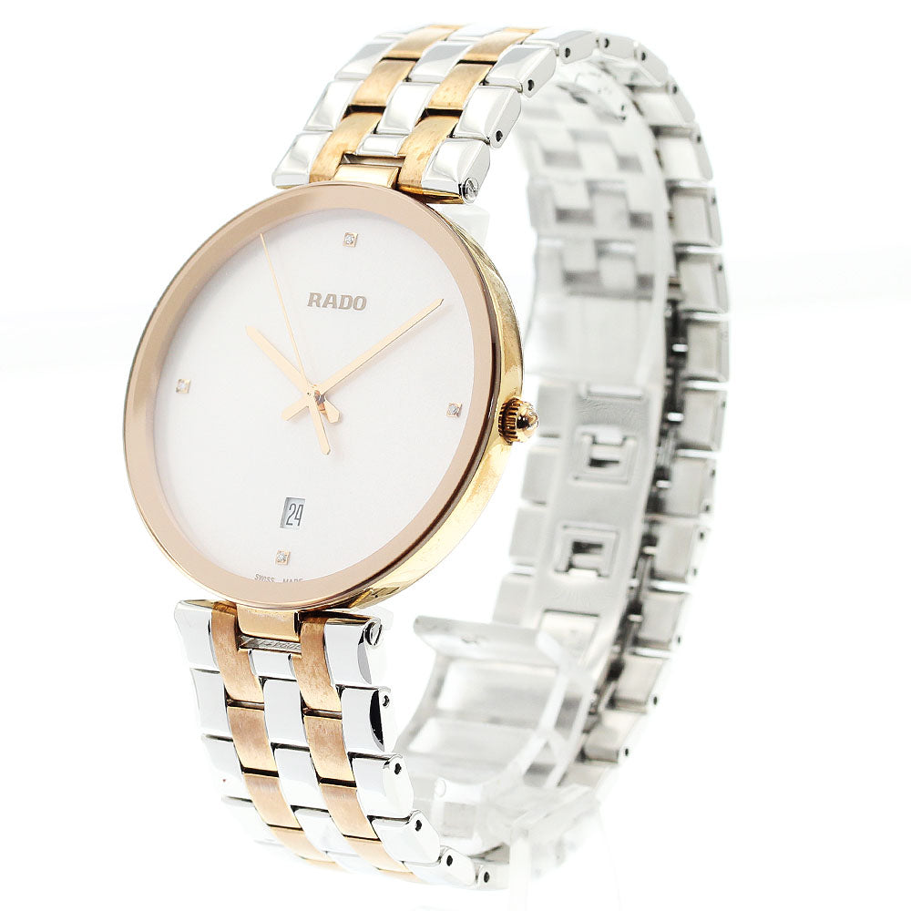 RADO Florence R48868723 Date 4P diamond Silver Dial Quartz Men's Watch_903799