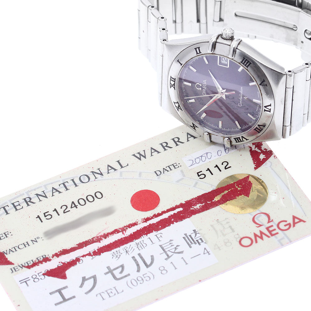 OMEGA Constellation 1512.40 Date Gray Dial Quartz Men's Watch_903800