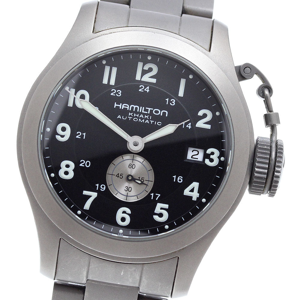HAMILTON Khaki Navy Classic H774450 black Dial Automatic Men's Watch_903803