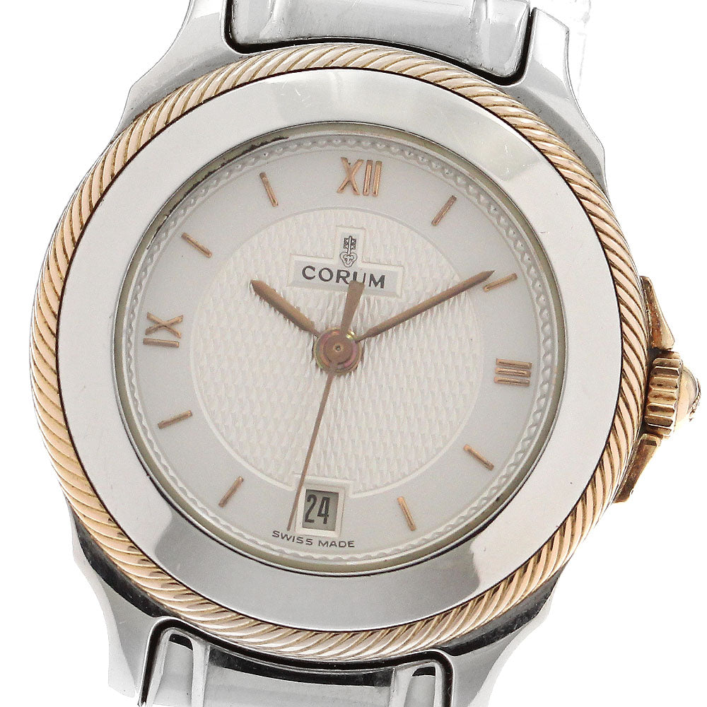 CORUM Horlogerie 39.311.24.M584 Date Silver Dial Quartz Ladies Watch_903804