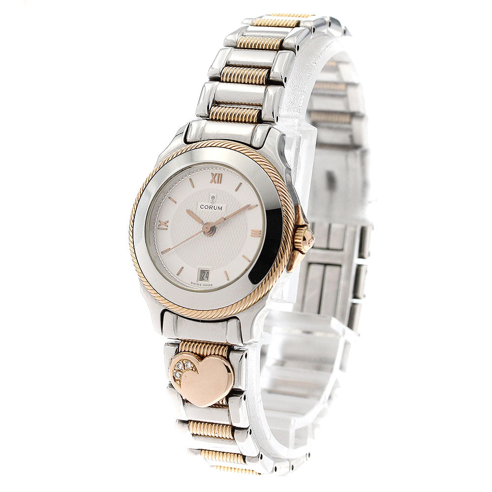 CORUM Horlogerie 39.311.24.M584 Date Silver Dial Quartz Ladies Watch_903804