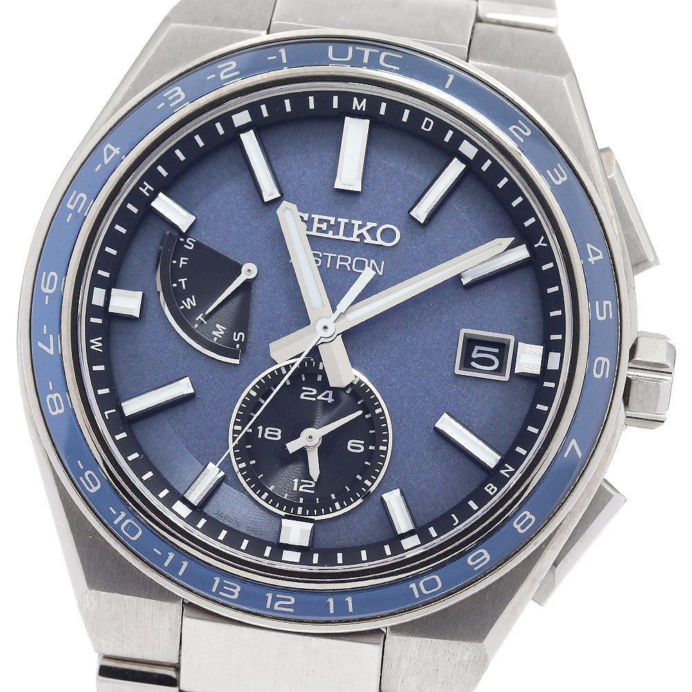 SEIKO Astron Nexter SBXY037/8B63-0BB0 UTC Solar Powered Radio Men's Watch_903806