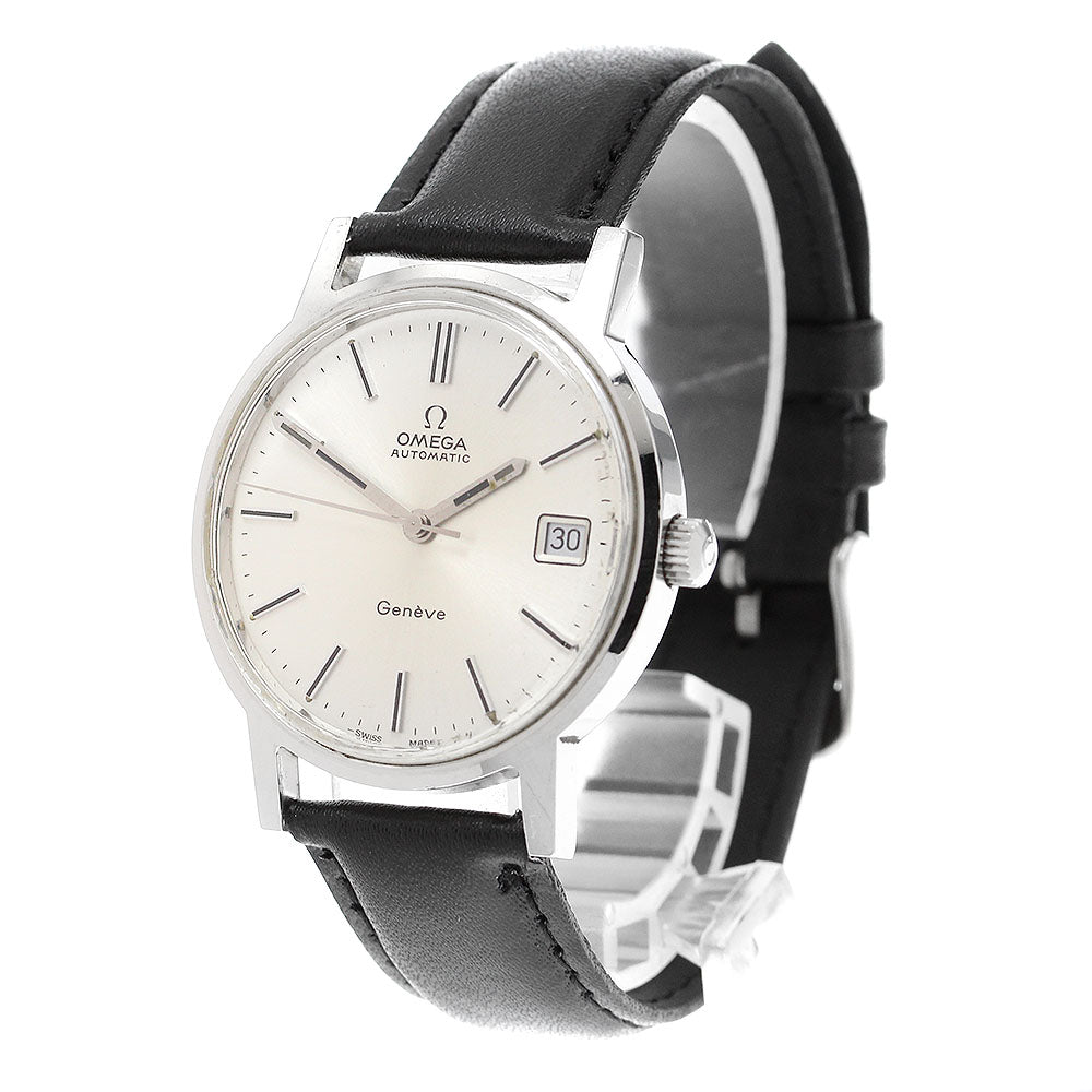 OMEGA Geneve 166 0163 Date Cal.1012 Silver Dial Automatic Men's Watch_903818