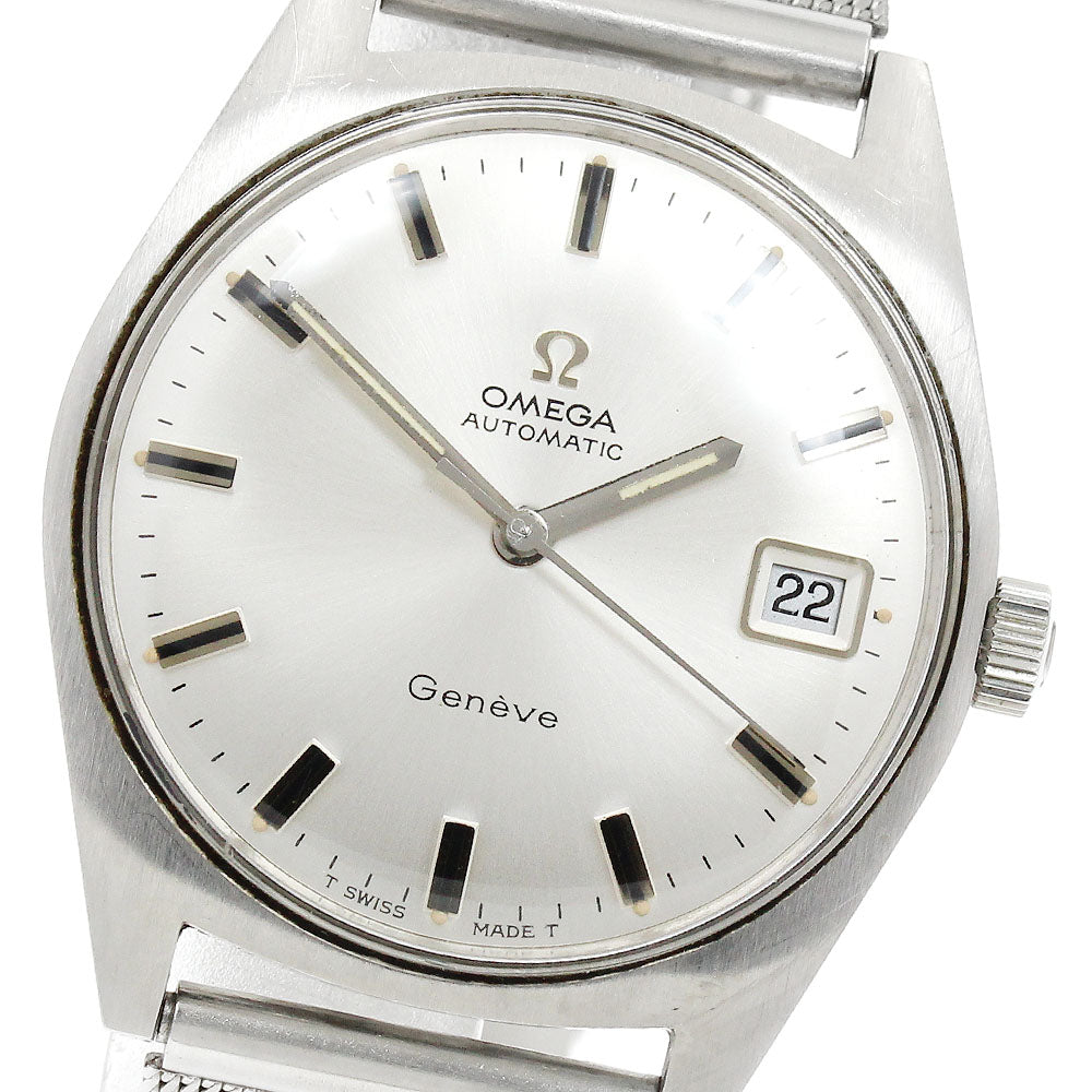 OMEGA Geneve 166.041 Cal.565 Date Silver Dial Automatic Men's Watch_903840