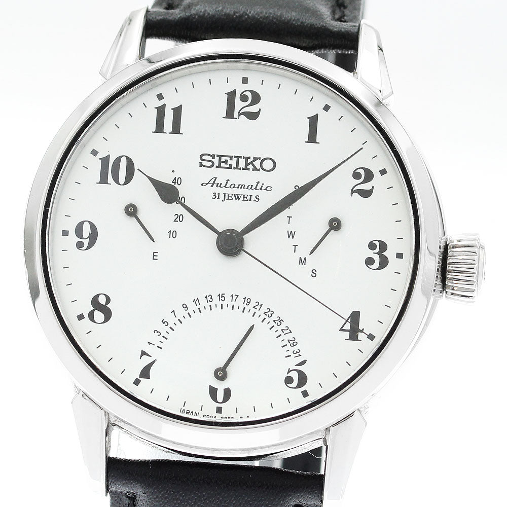 SEIKO Presage Enamel Dial SARD007 Power Reserve Day Date Automatic Men's_903844