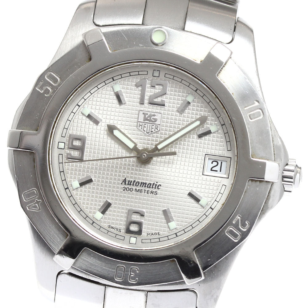 TAG HEUER Exclusive WN2110 Date Silver Dial Automatic Men's Watch_903845