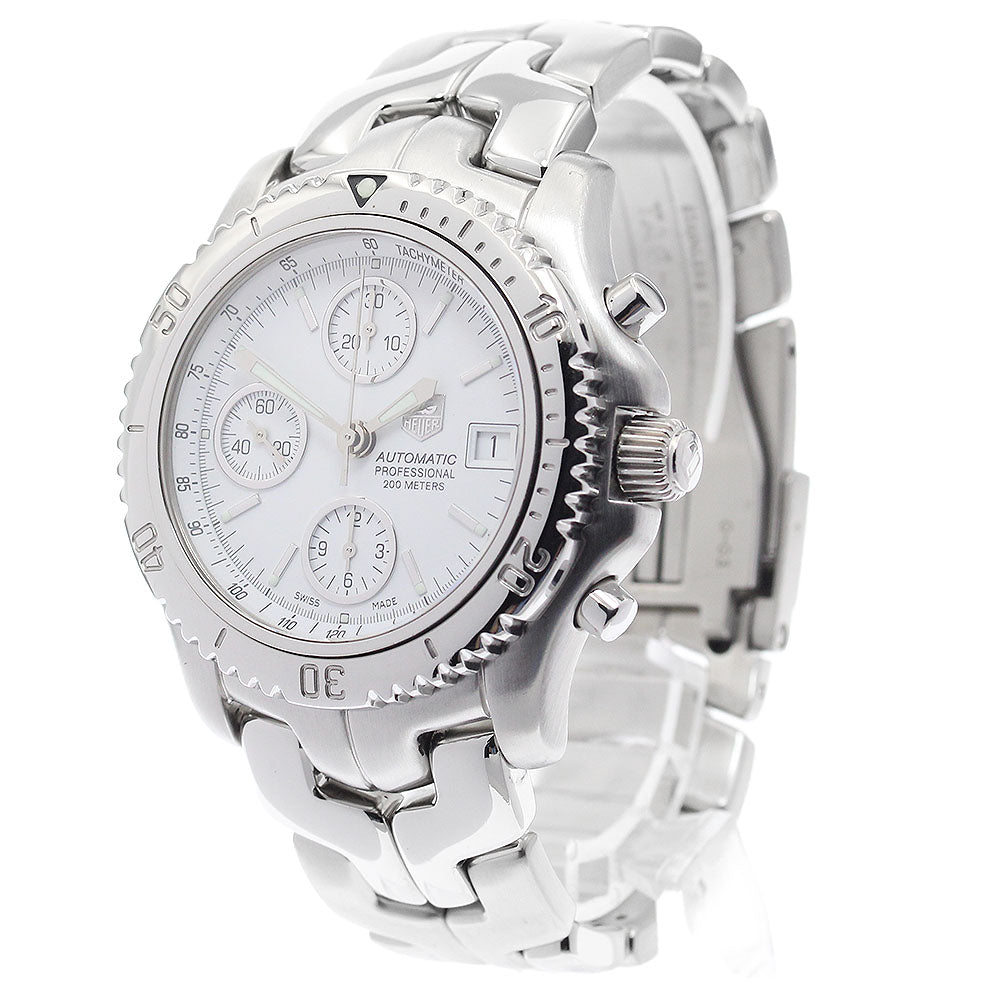 TAG HEUER Link CT2112 Chronograph white Dial Automatic Men's Watch_903847