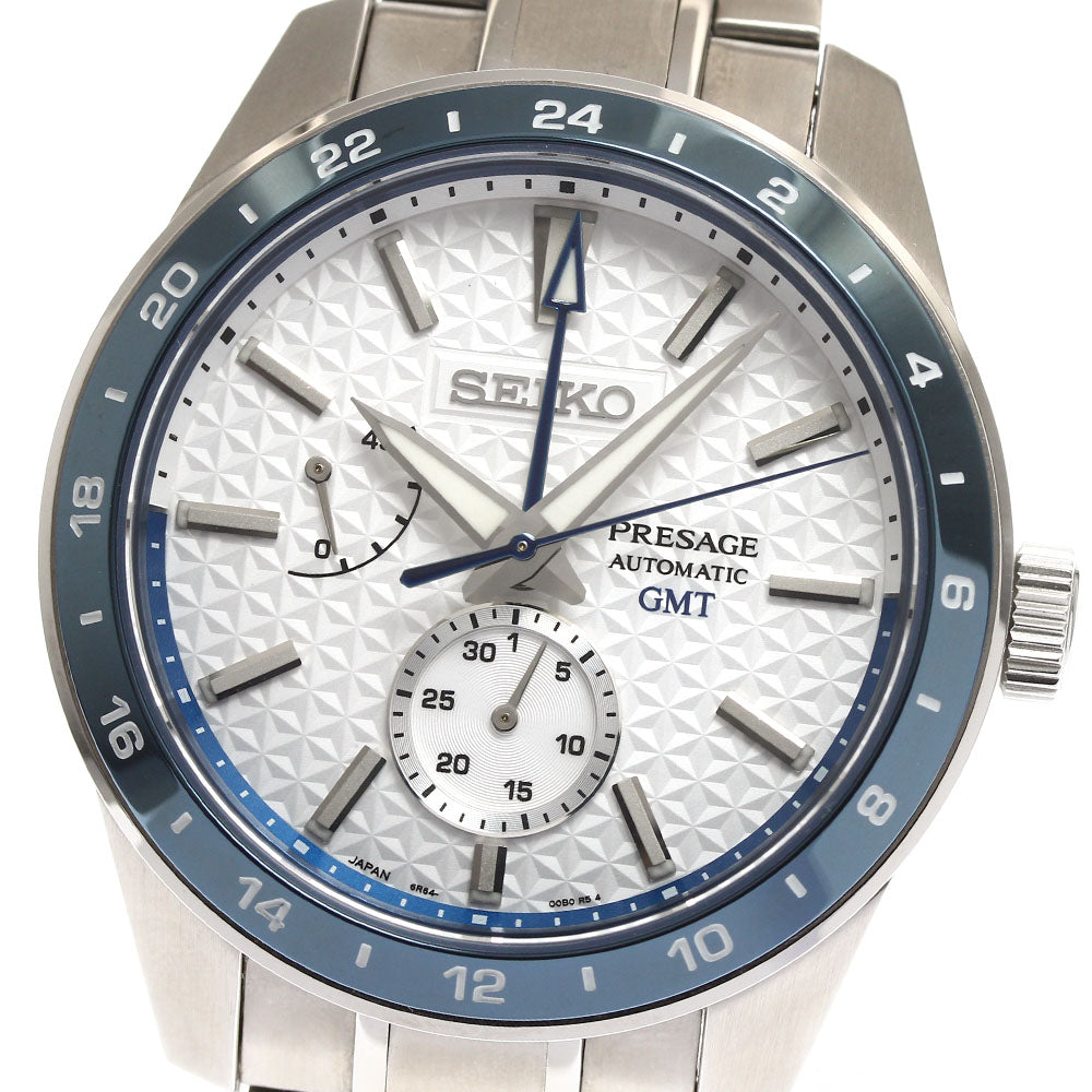 SEIKO Presage Limited Edition SARF007/6R64-00D0 GMT Automatic Men's Watch_903850