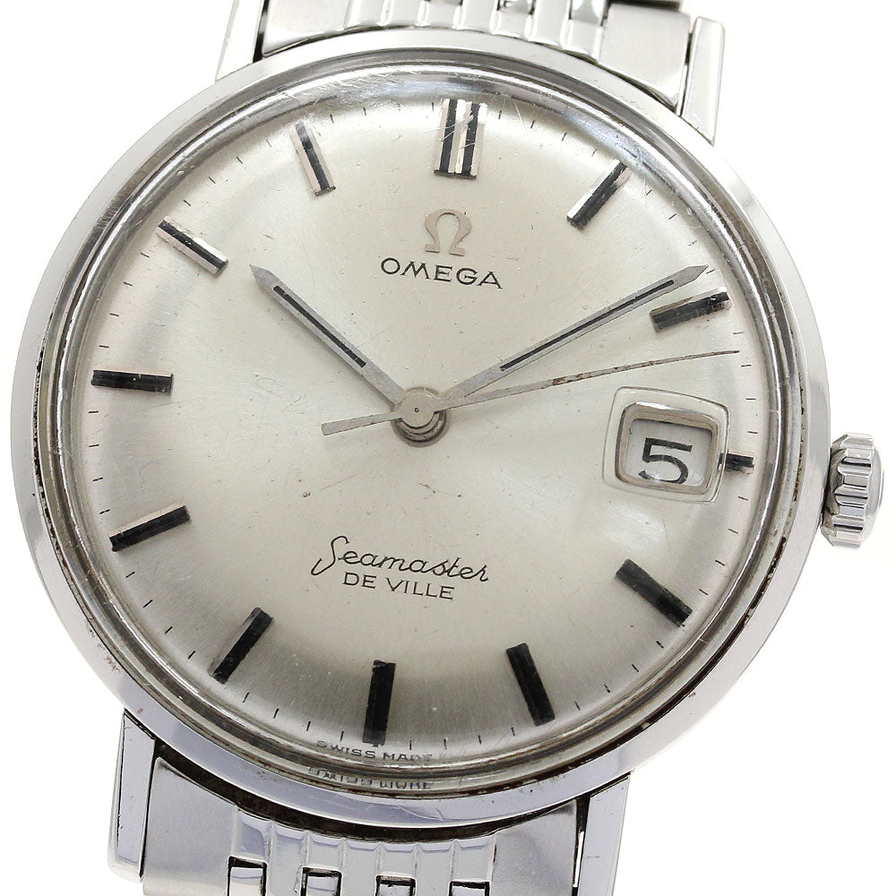 OMEGA SeamasterDe Ville Date Silver Dial Hand Winding Men's Watch_903853