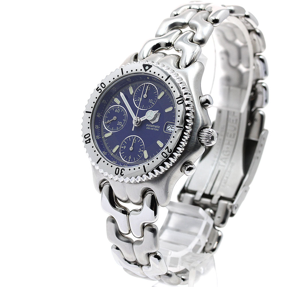 TAG HEUER S/el CG2111-R0 Chronograph Date Navy Dial Automatic Men's Watch_903854