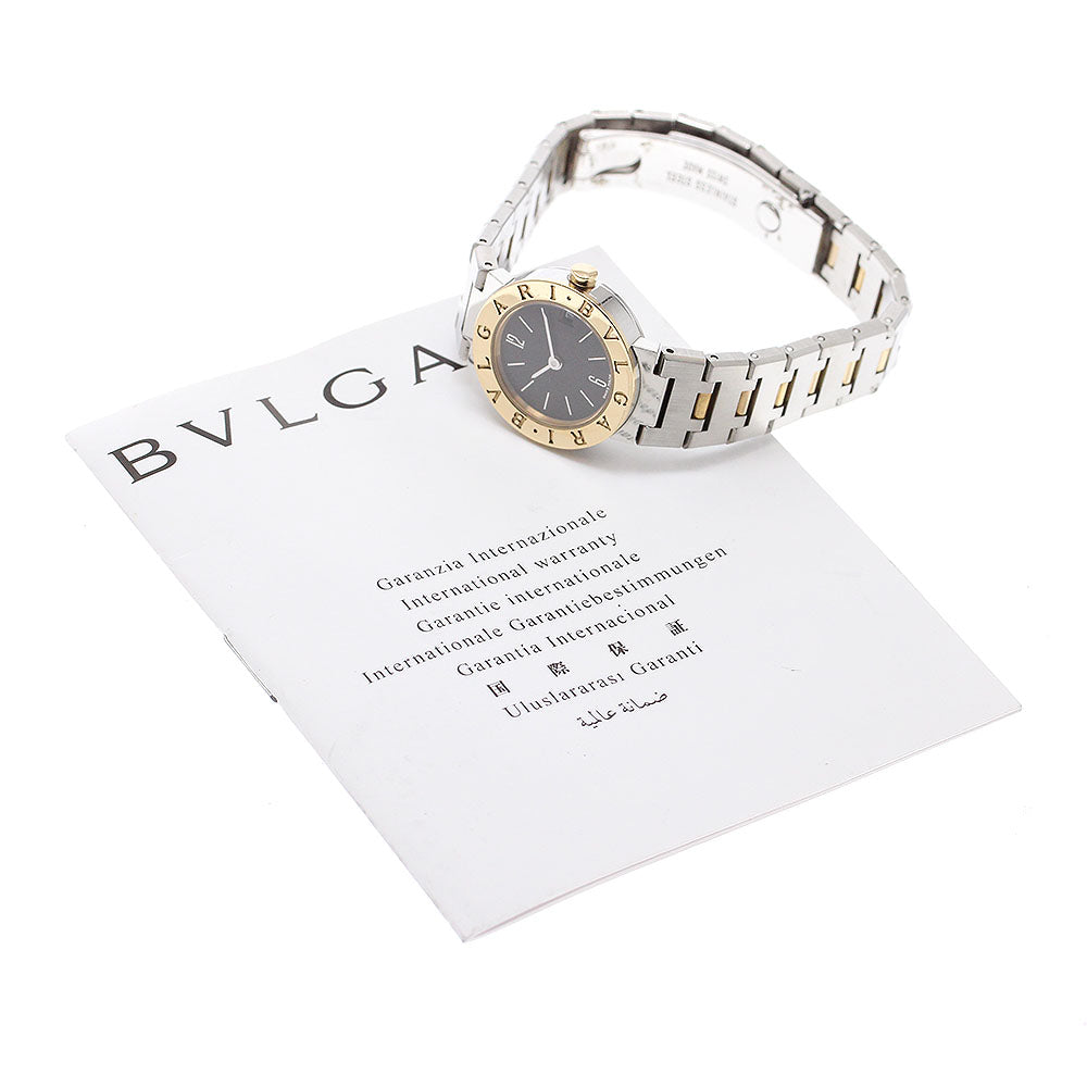 BVLGARI BVLGARIBVLGARI BB23SG K18YGBezel black Dial Quartz Ladies Watch_903863