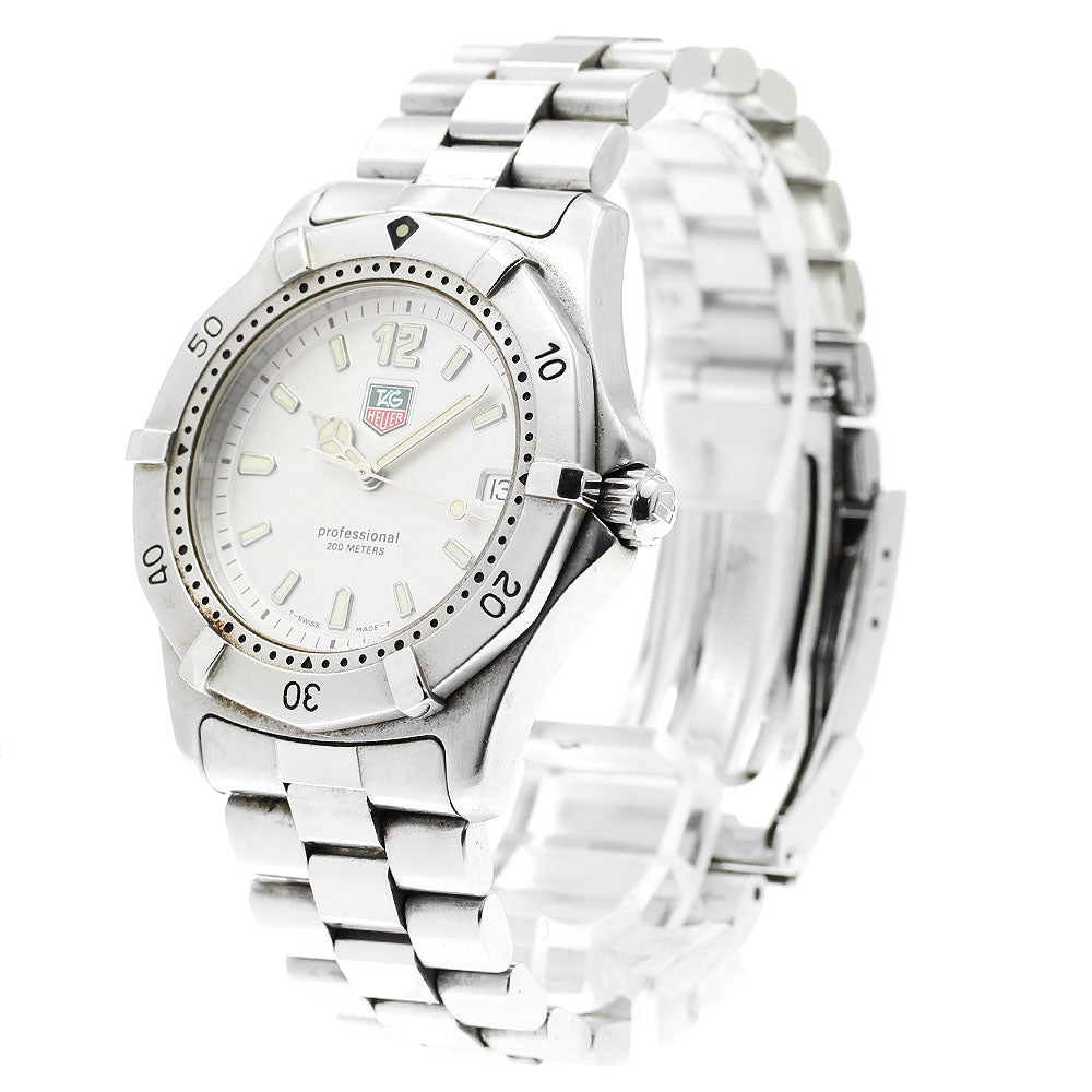 TAG HEUER Professional 200 WK1112 Date Silver Dial Quartz Men's Watch_903865