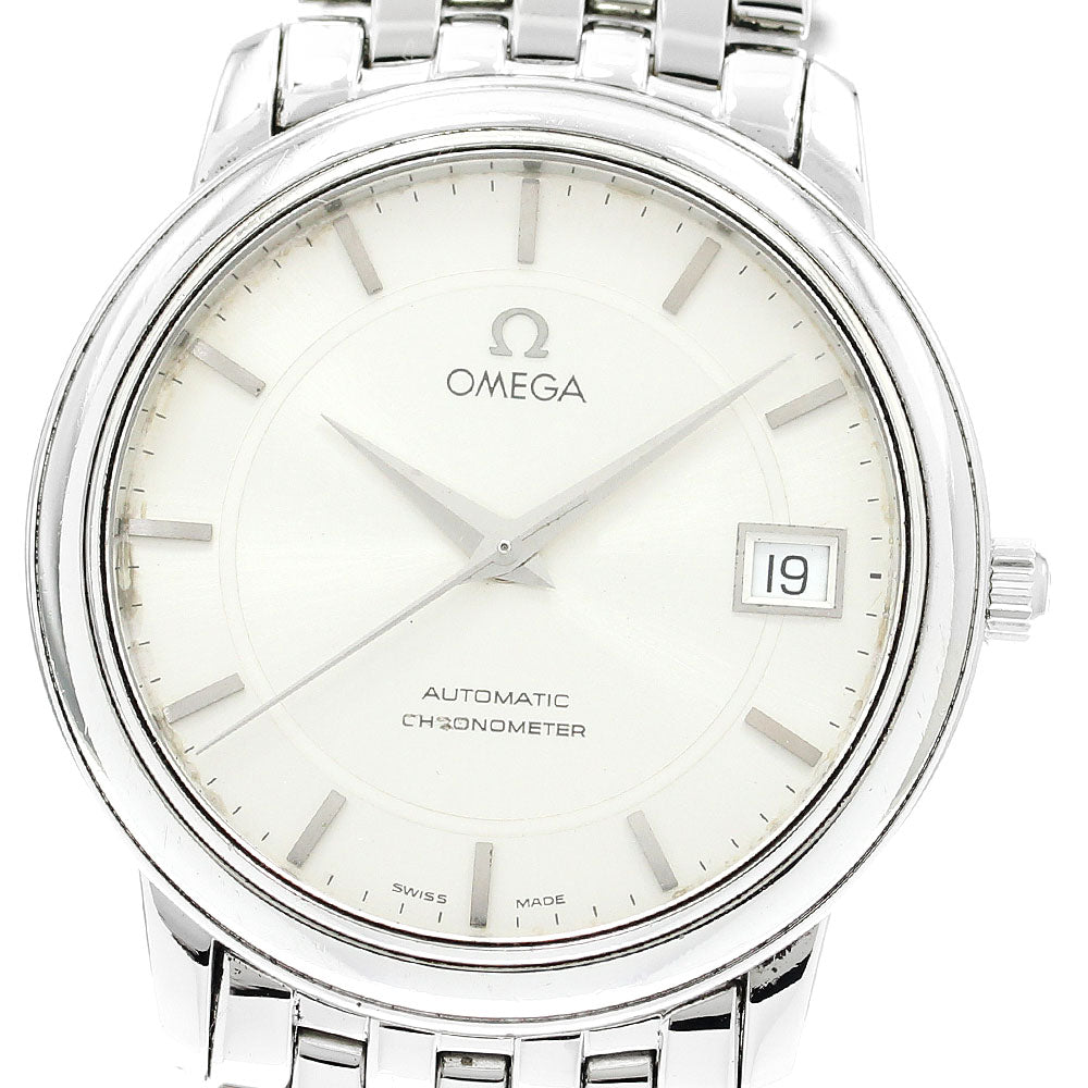 OMEGA De Ville Prestige 4500.31 Date Silver Dial Automatic Men's Watch_903867