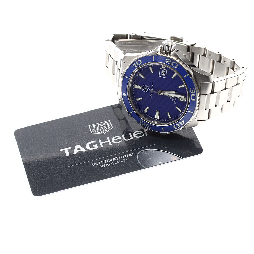 TAG HEUER Aqua racer WAK2111 Caliber 5 blue Dial Automatic Men's Watch_903870