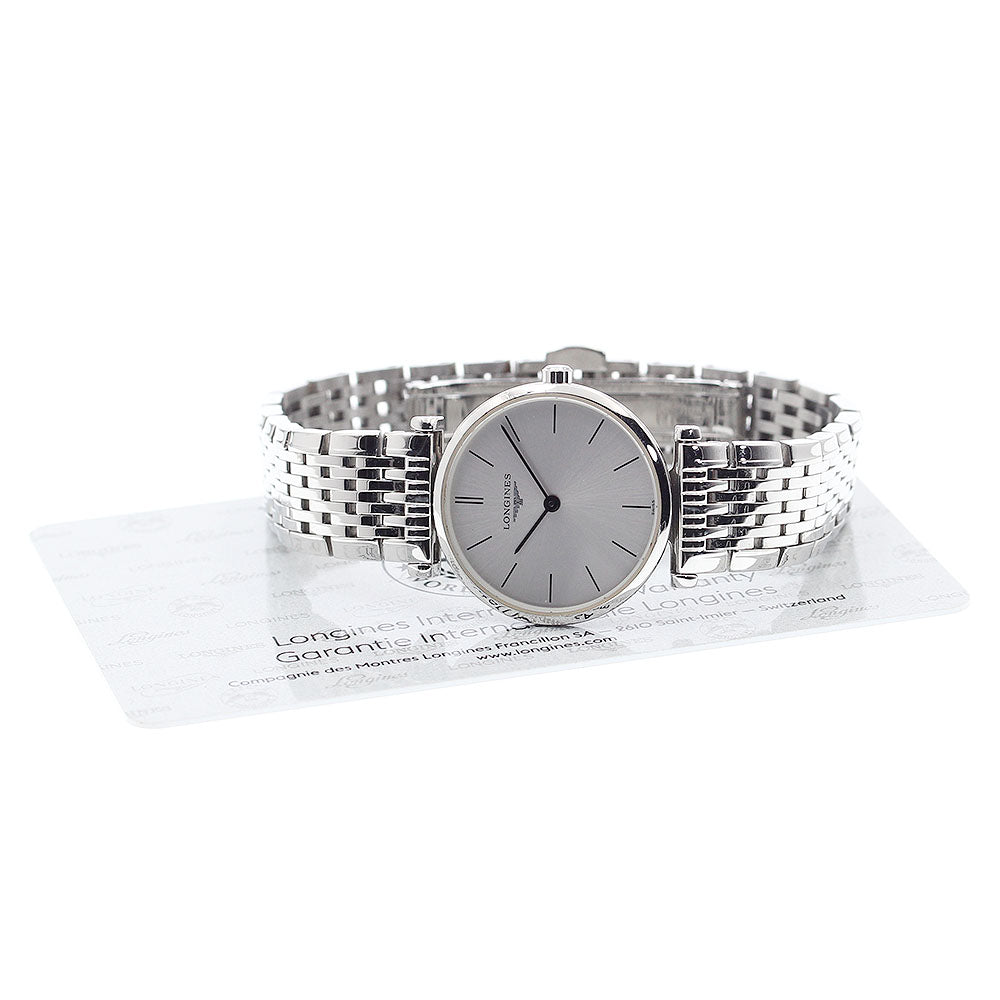 LONGINES Grand classic L4.209.4 Silver Dial Quartz Ladies Watch_903881