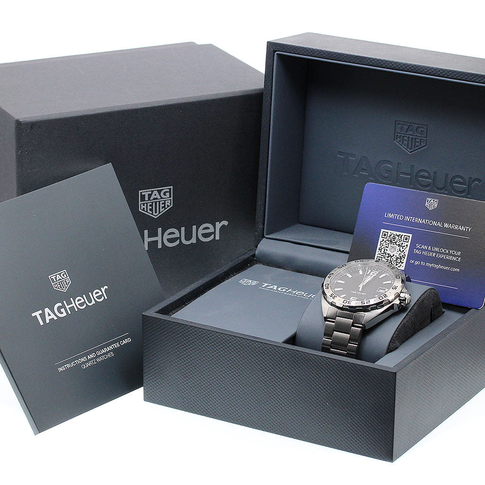 TAG HEUER Formula 1 WAZ1112 Date Black Dial Quartz Men's Watch_903888