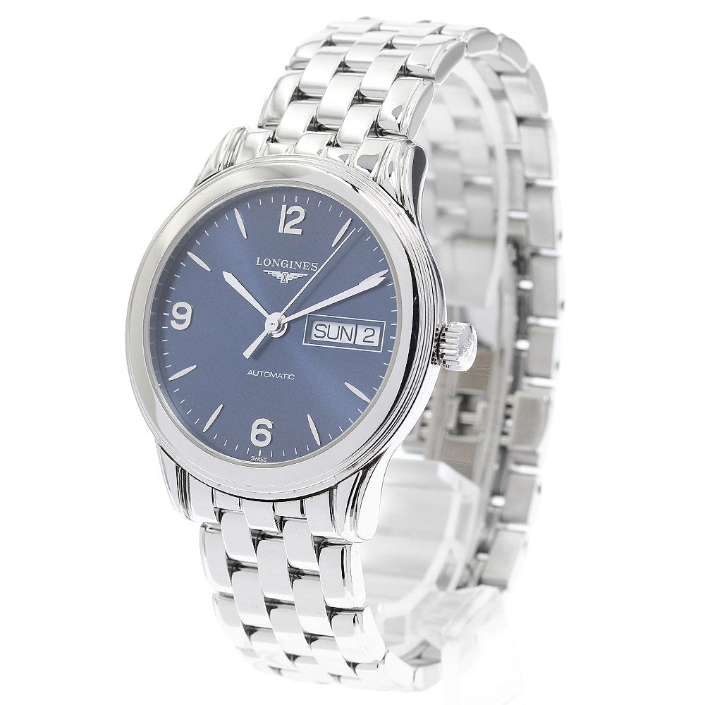 LONGINES Flagship L4.799.4 Day date Navy Dial Automatic Men's Watch_903891