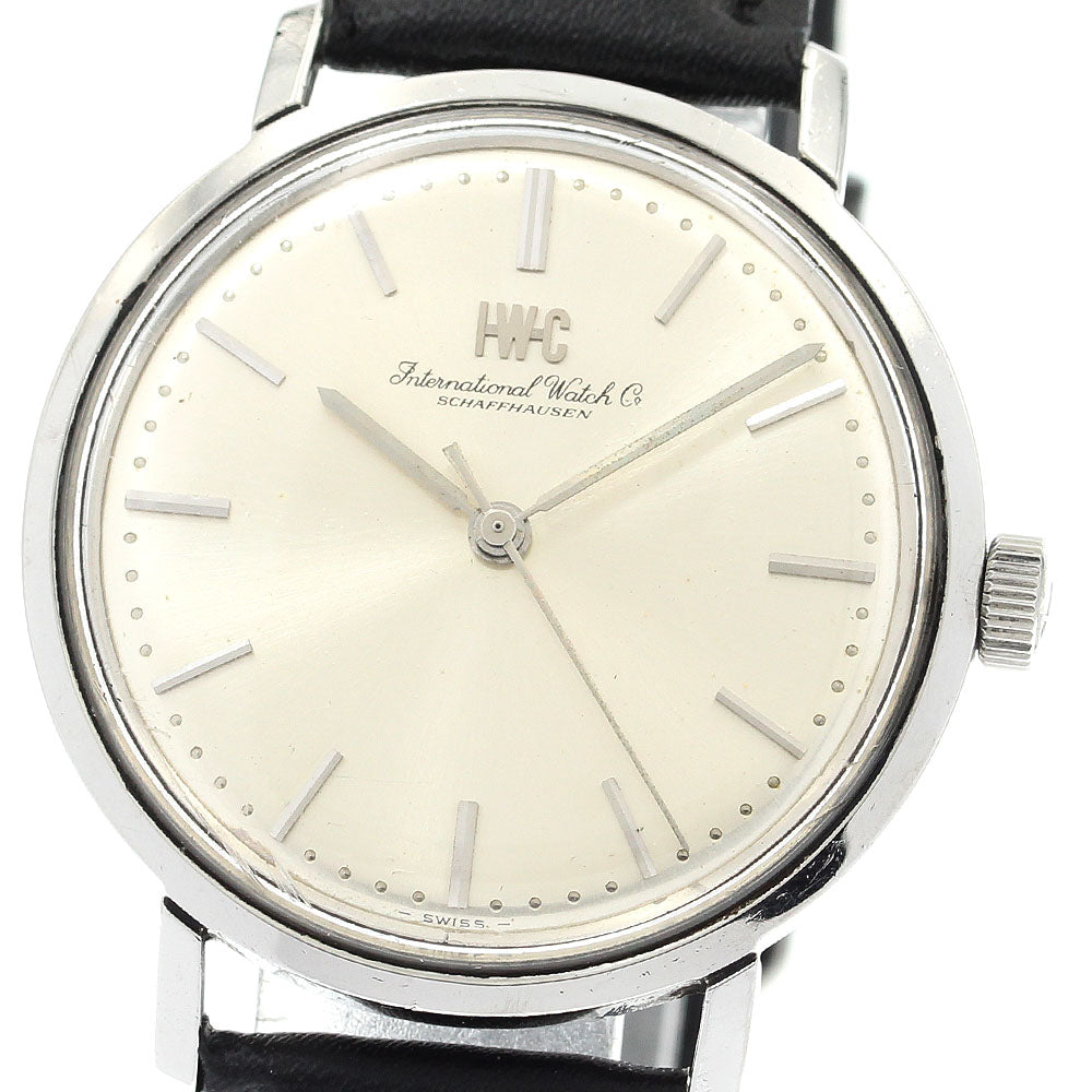 IWC SCHAFFHAUSEN cal.89 Silver Dial Hand Winding Men's Watch_903921
