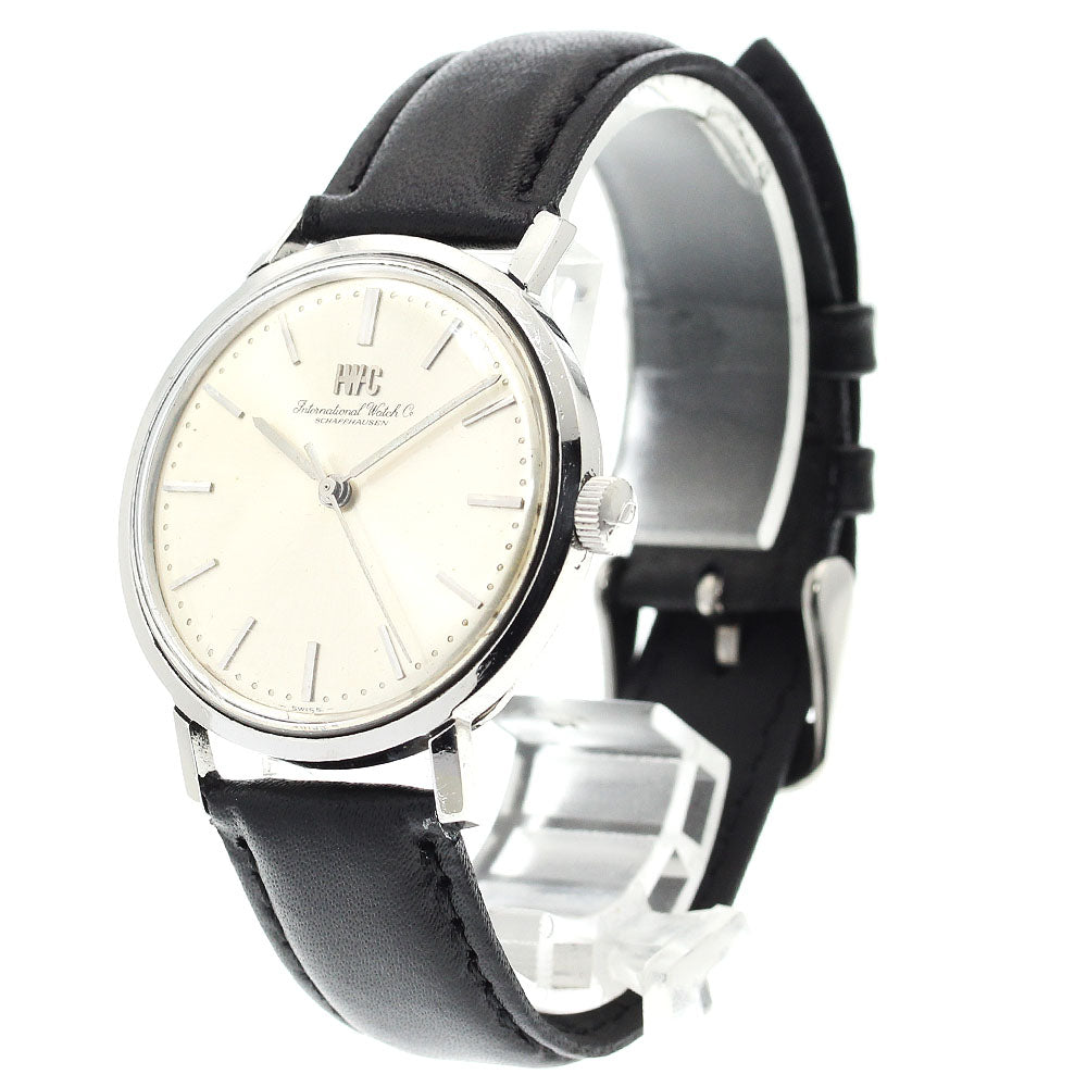 IWC SCHAFFHAUSEN cal.89 Silver Dial Hand Winding Men's Watch_903921
