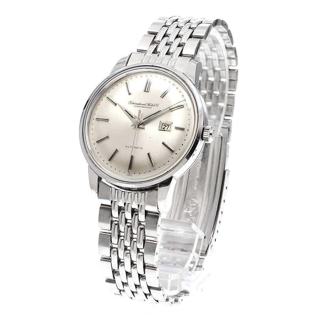 IWC SCHAFFHAUSEN 648A Date Cal.8531 Silver Dial Automatic Men's Watch_904144