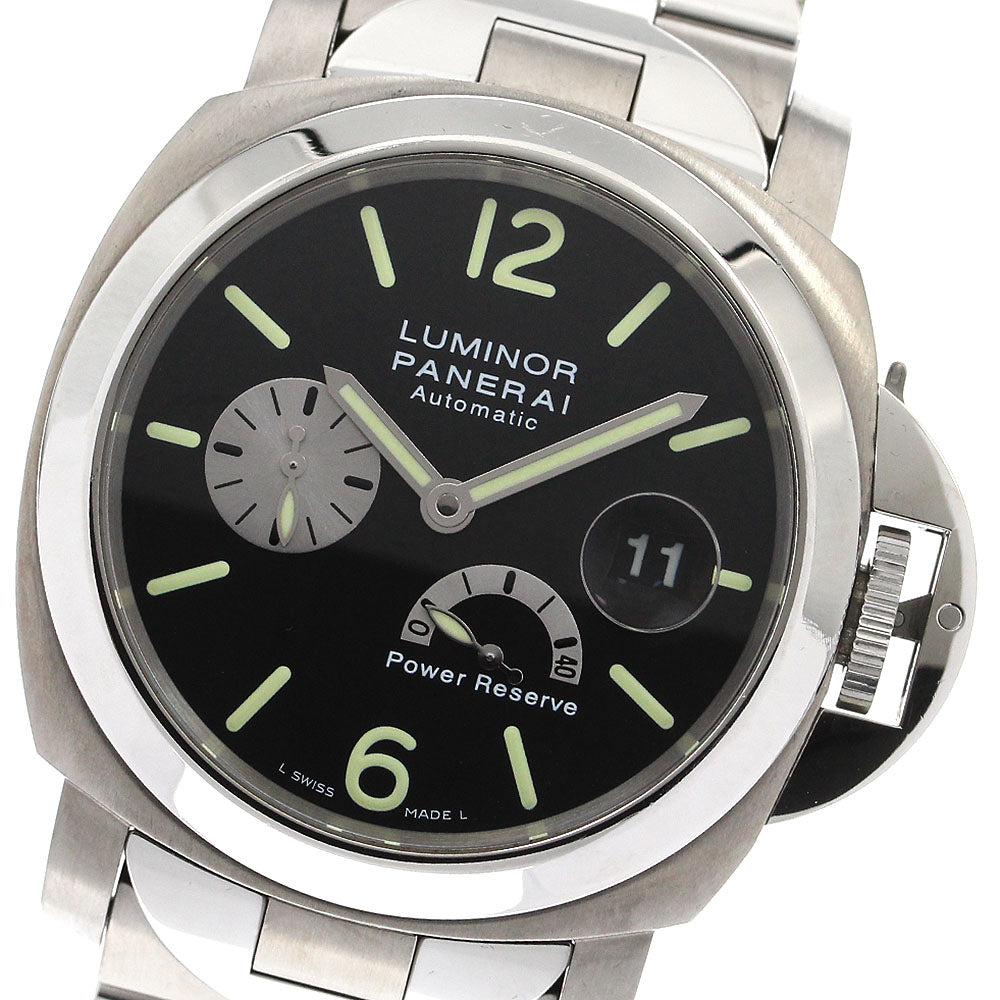 PANERAI Luminor PAM00171 Power reserve black Dial Automatic Men's Watch_904271