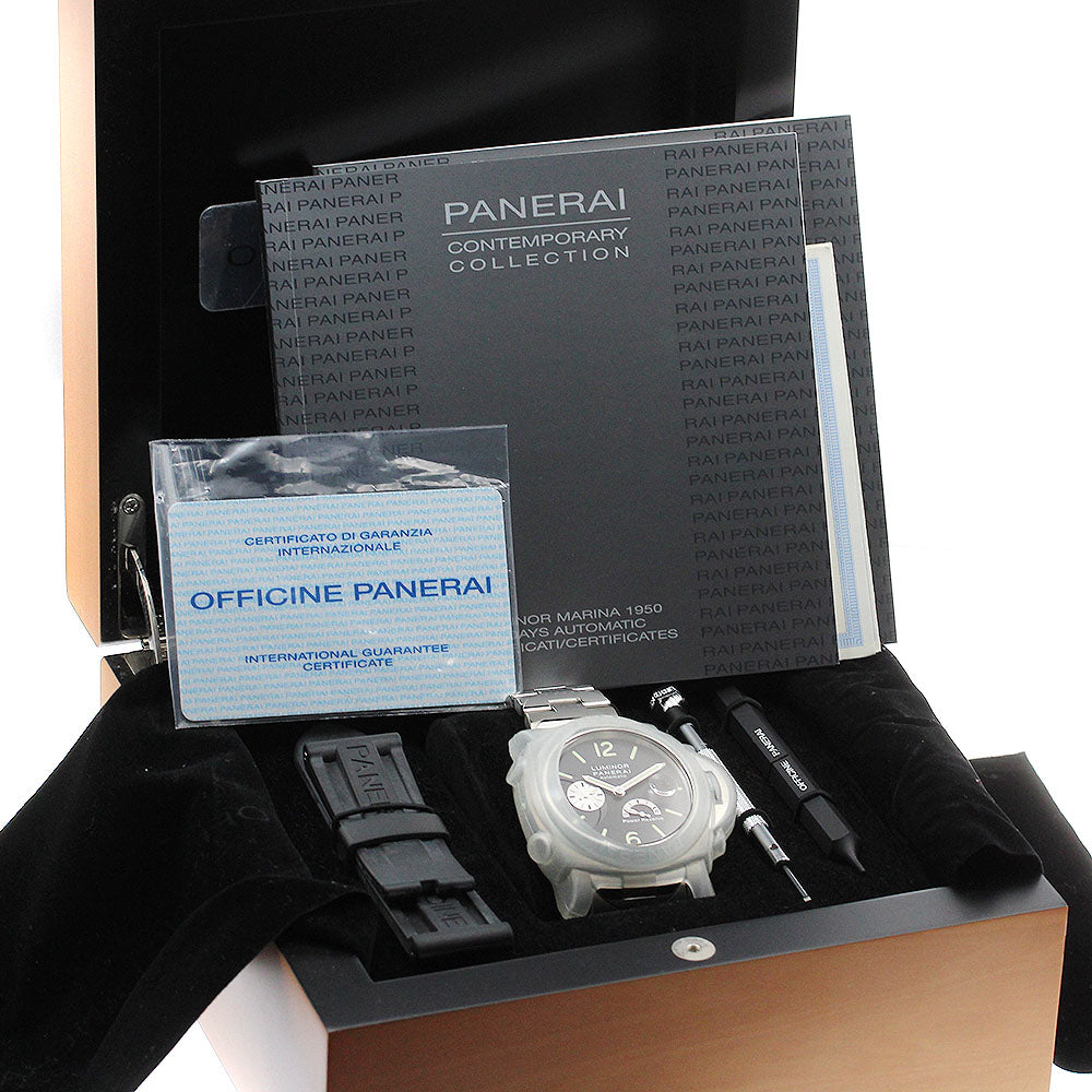 PANERAI Luminor PAM00171 Power reserve black Dial Automatic Men's Watch_904271