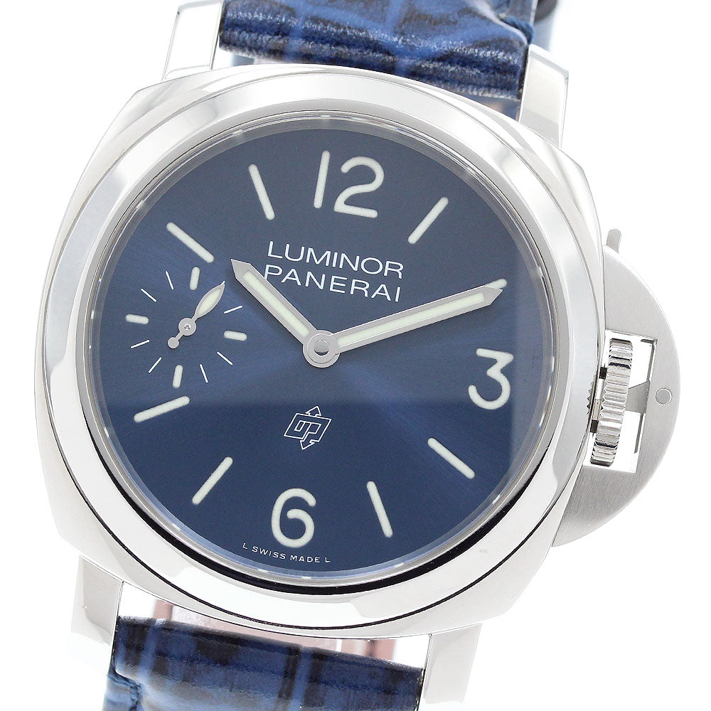 PANERAI Luminor Blue Mare PAM01085 Small seconds Navy Dial Hand Winding Men's Watch_904282