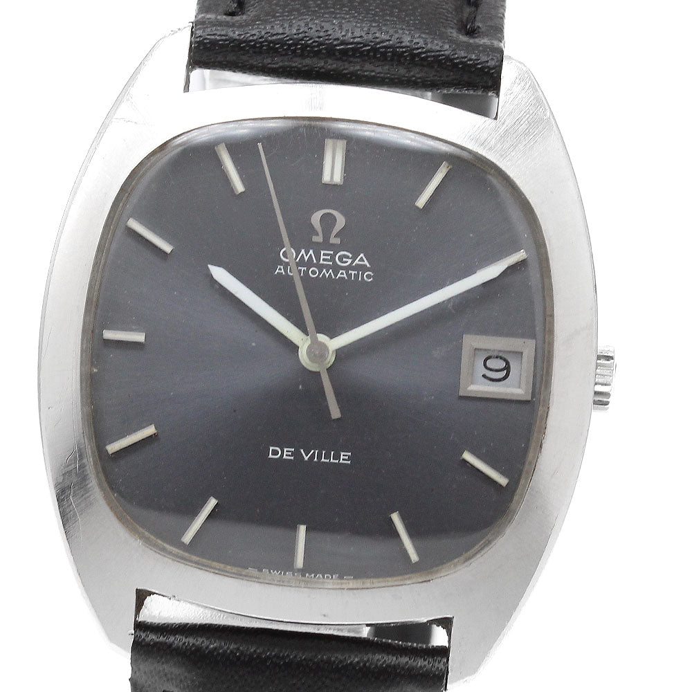 OMEGA De Ville 162.045 Date cal.1002 black Dial Automatic Men's Watch_904283