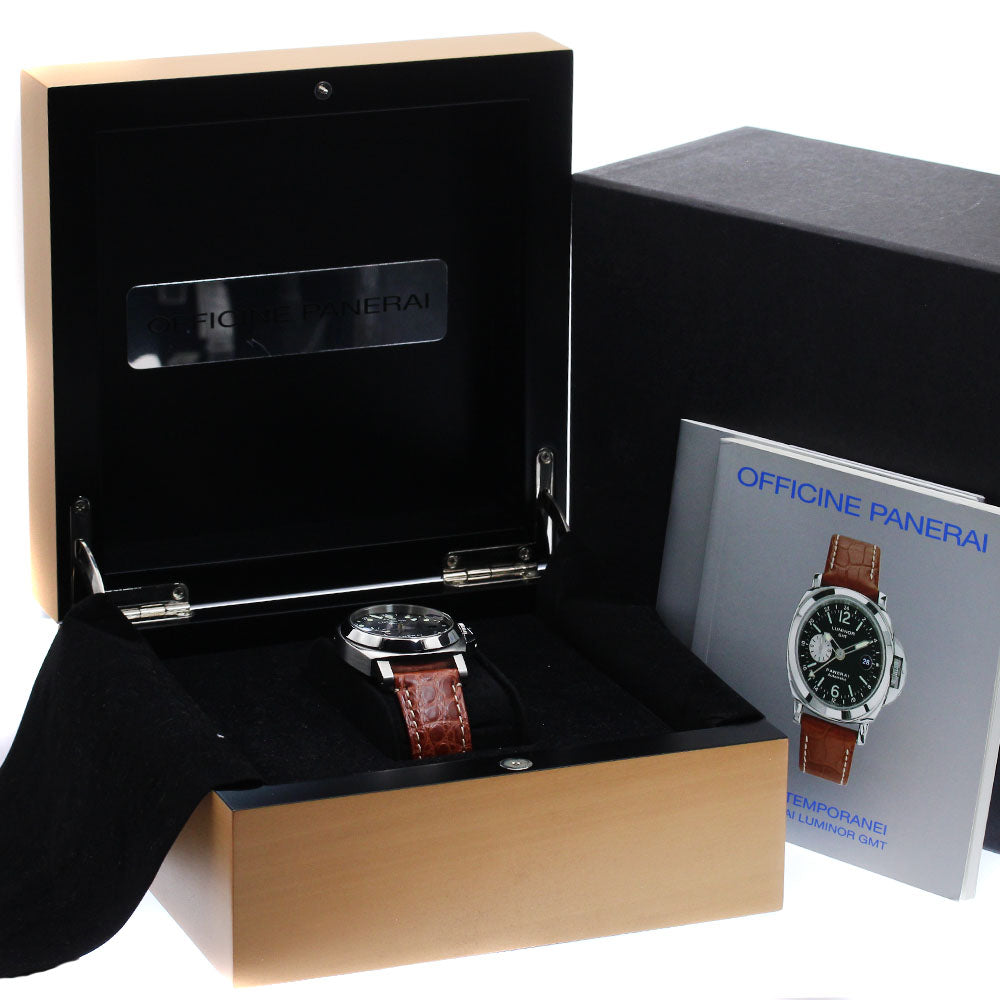 PANERAI Luminor GMT PAM00159 Date black Dial Automatic Men's Watch_904308