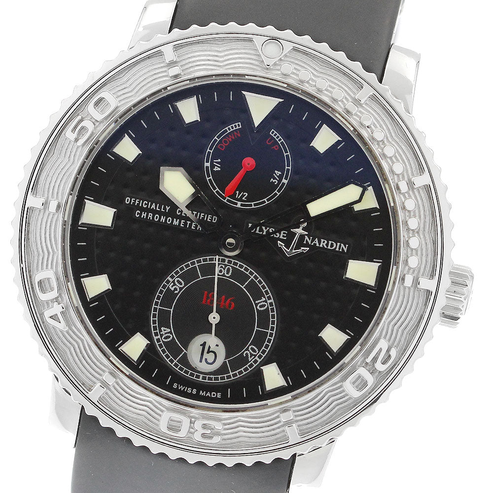 Ulysse Nardin Marine 263-55 Chronometer Date black Dial Automatic Men's_904310