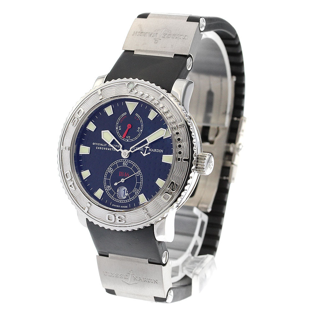 Ulysse Nardin Marine 263-55 Chronometer Date black Dial Automatic Men's_904310