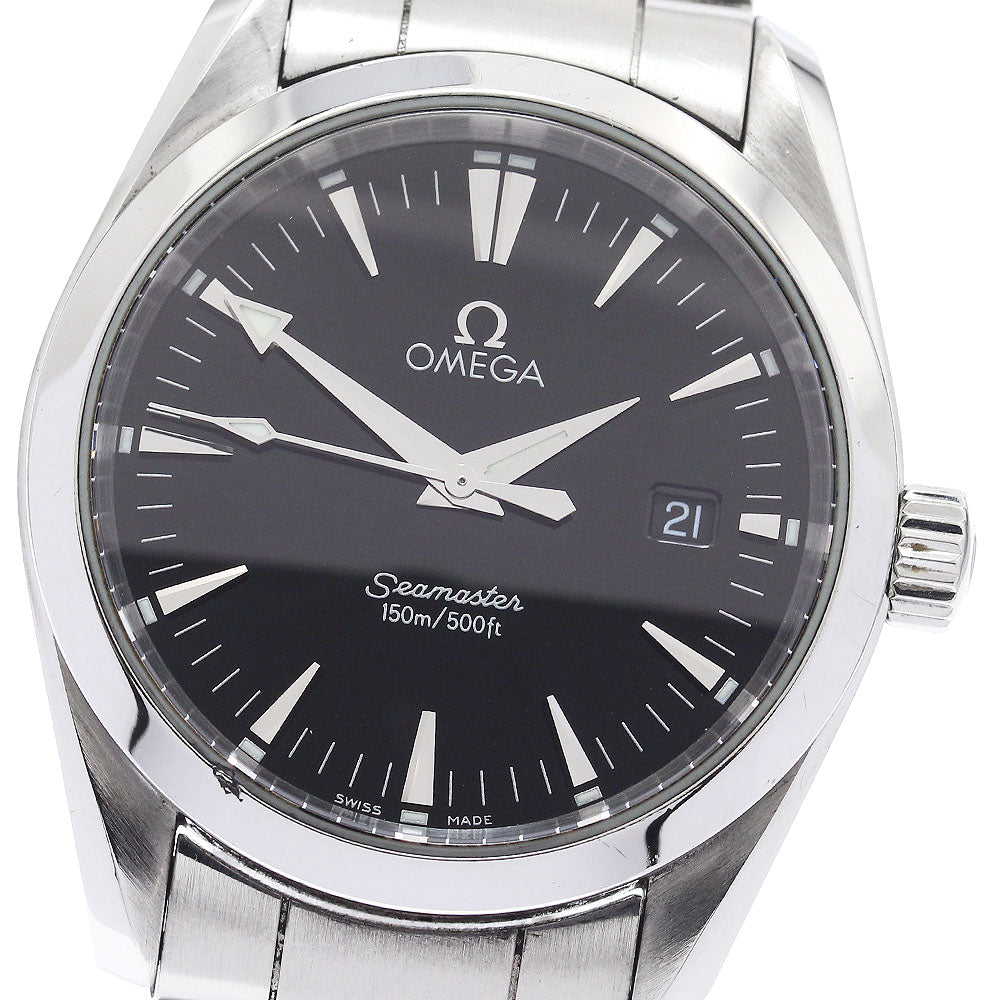 OMEGA Seamaster 2518.50 Date black Dial Quartz Men's Watch_904311