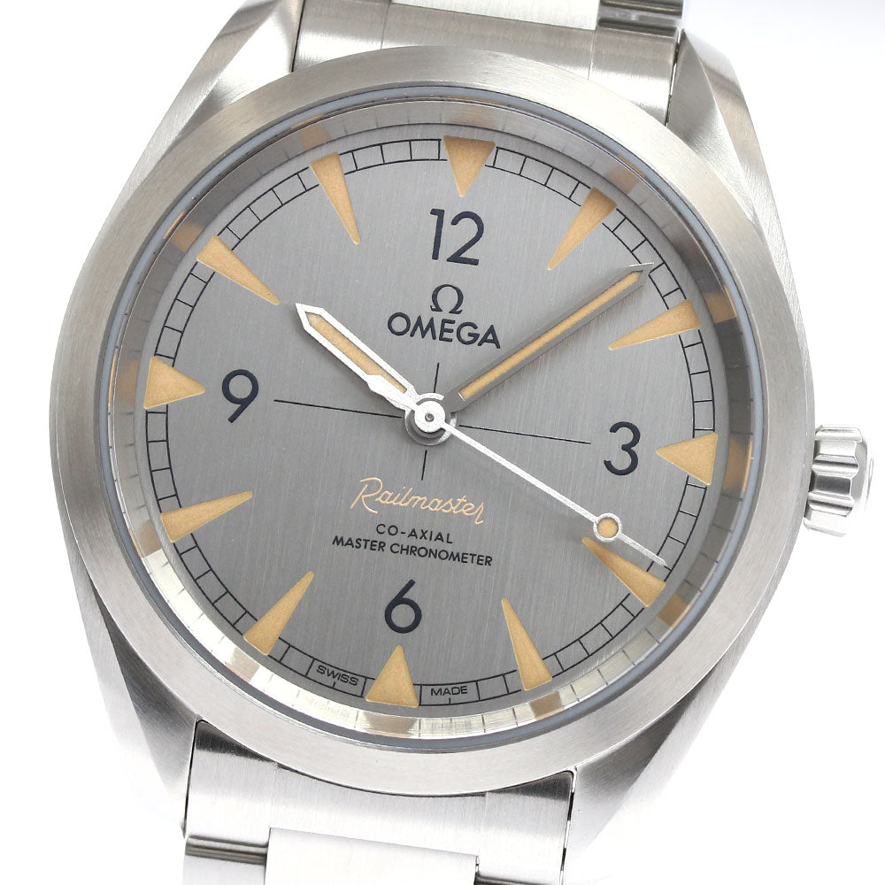 OMEGA Railmaster 220.10.40.20.06.001 Gray Dial Automatic Men's Watch_904315