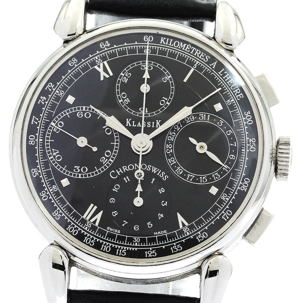 Chronoswiss Classic Date Chronograph black Dial Automatic Men's Watch_904317