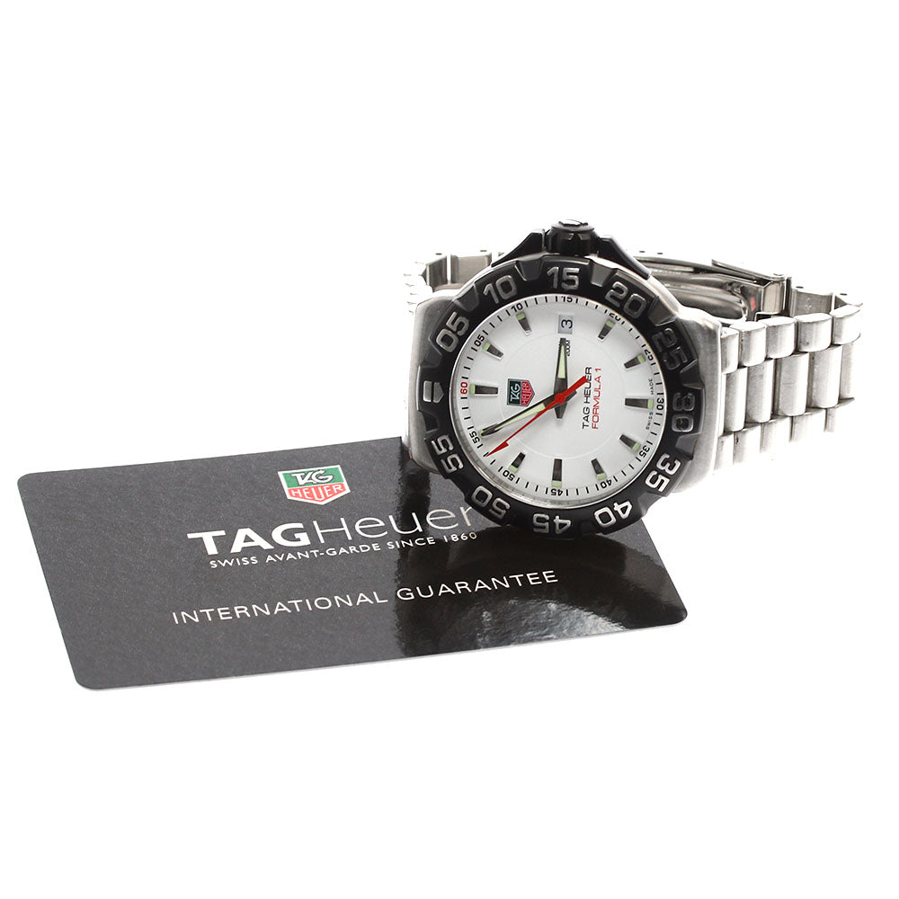 TAG HEUER Formula 1 WAH1111.BA0850 Date white Dial Quartz Men's Watch_904331