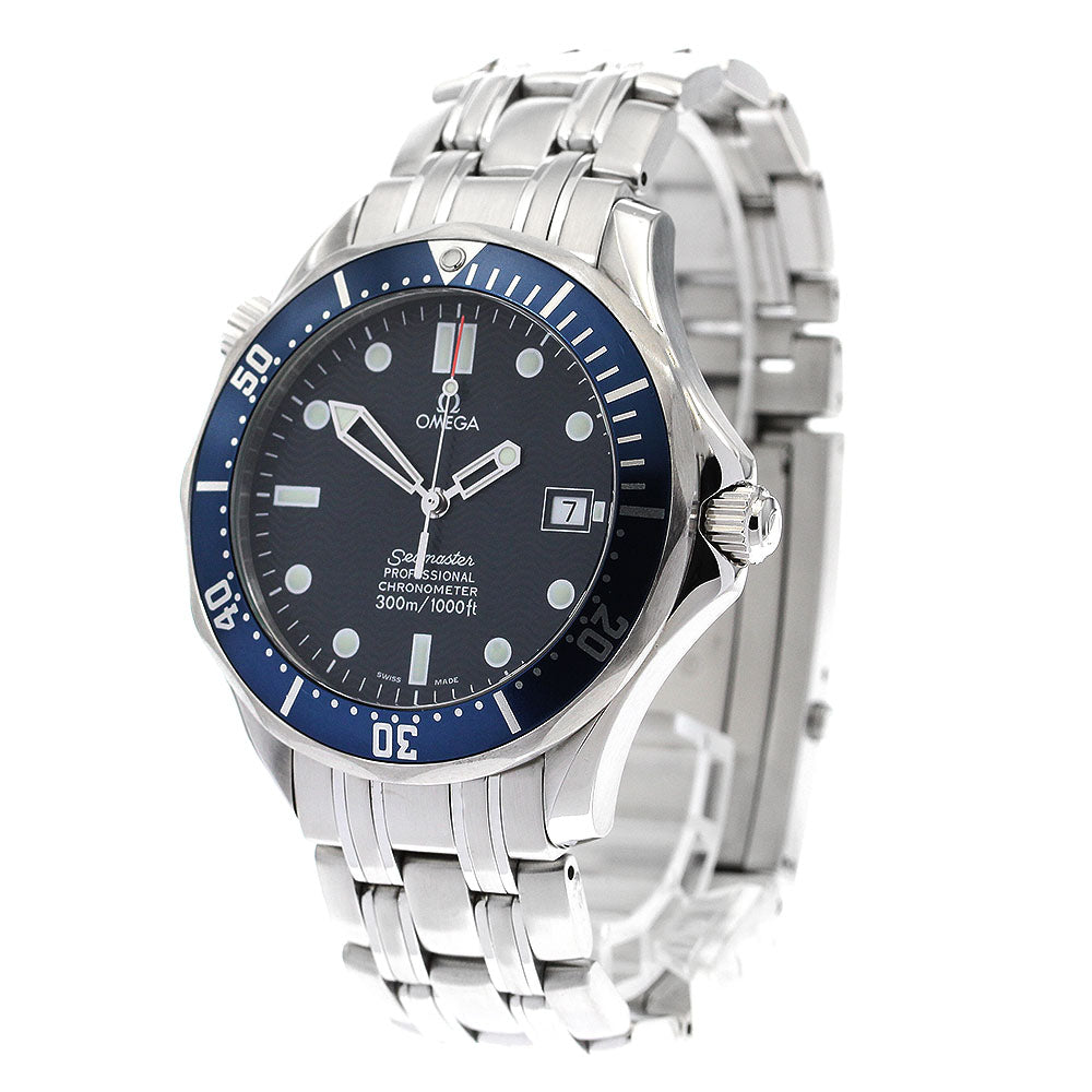 OMEGA Seamaster300 2531.80 Date Navy Dial Automatic Men's Watch_904332