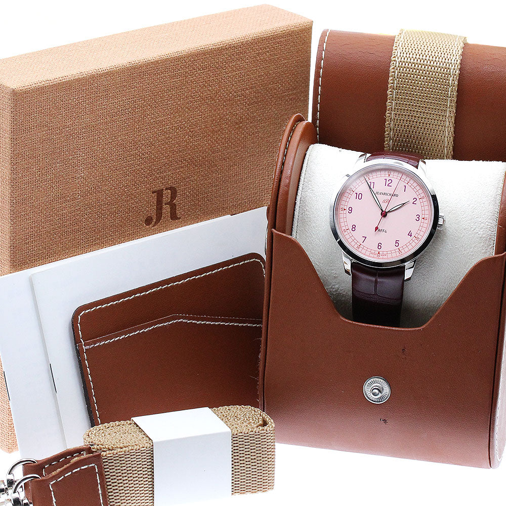JEANRICHARD 1681 Rondo 60300-11-911-AAH Limited to 24 bottles pink Dial Automatic Men's Watch_904334