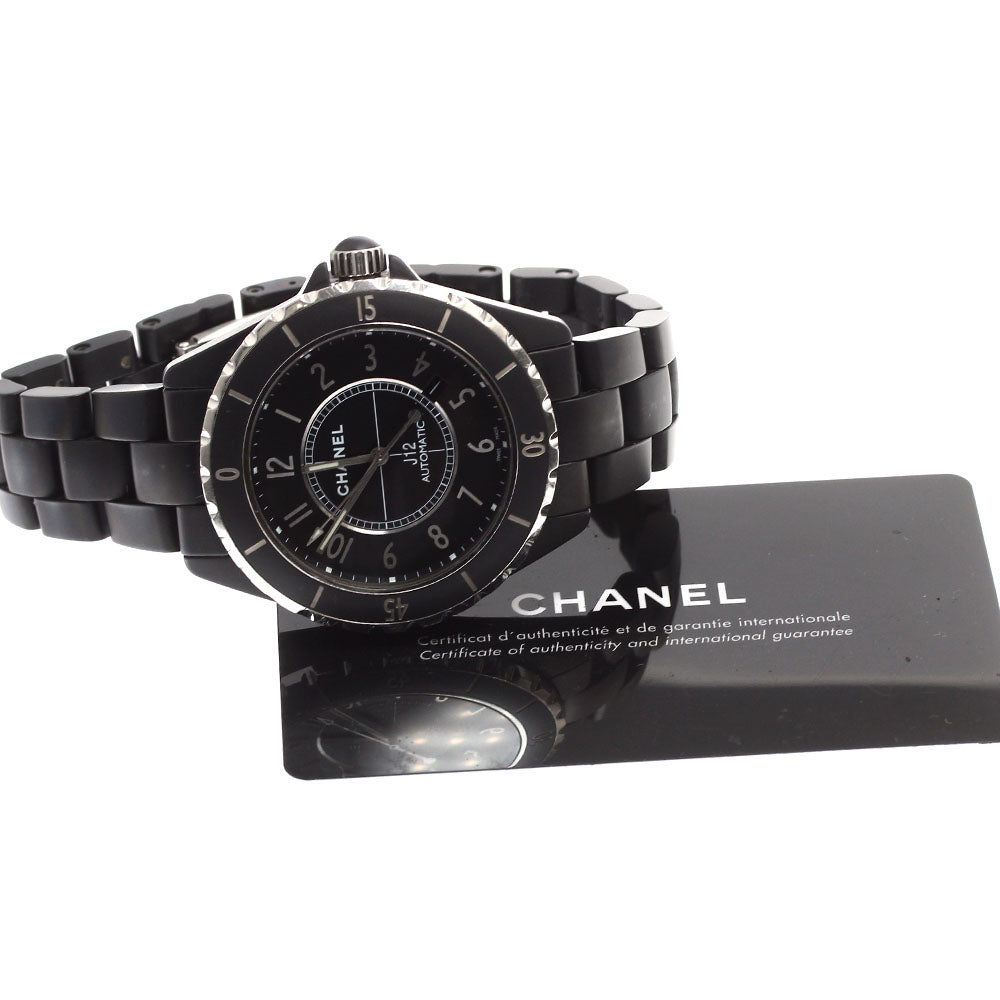 CHANEL J12 H3131 Matte Black Ceramic 42MM Automatic Men's Watch_904337