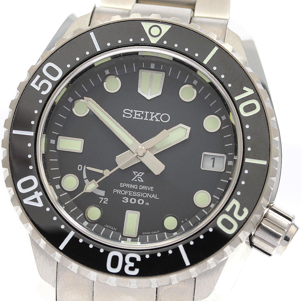 SEIKO Prospex SBDB027/5R65-0AN0 Date black Dial Spring drive Men's Watch_904342