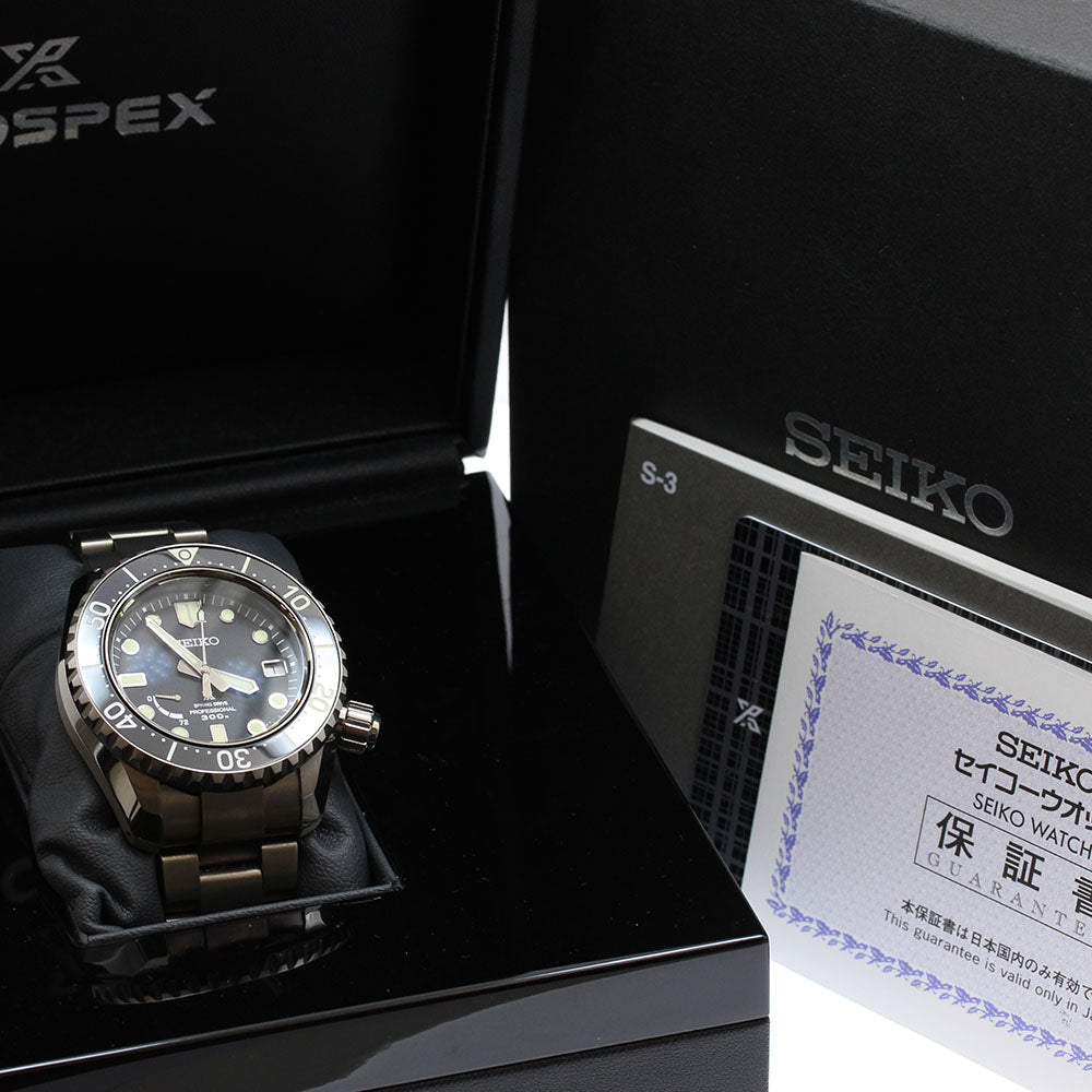 SEIKO Prospex SBDB027/5R65-0AN0 Date black Dial Spring drive Men's Watch_904342