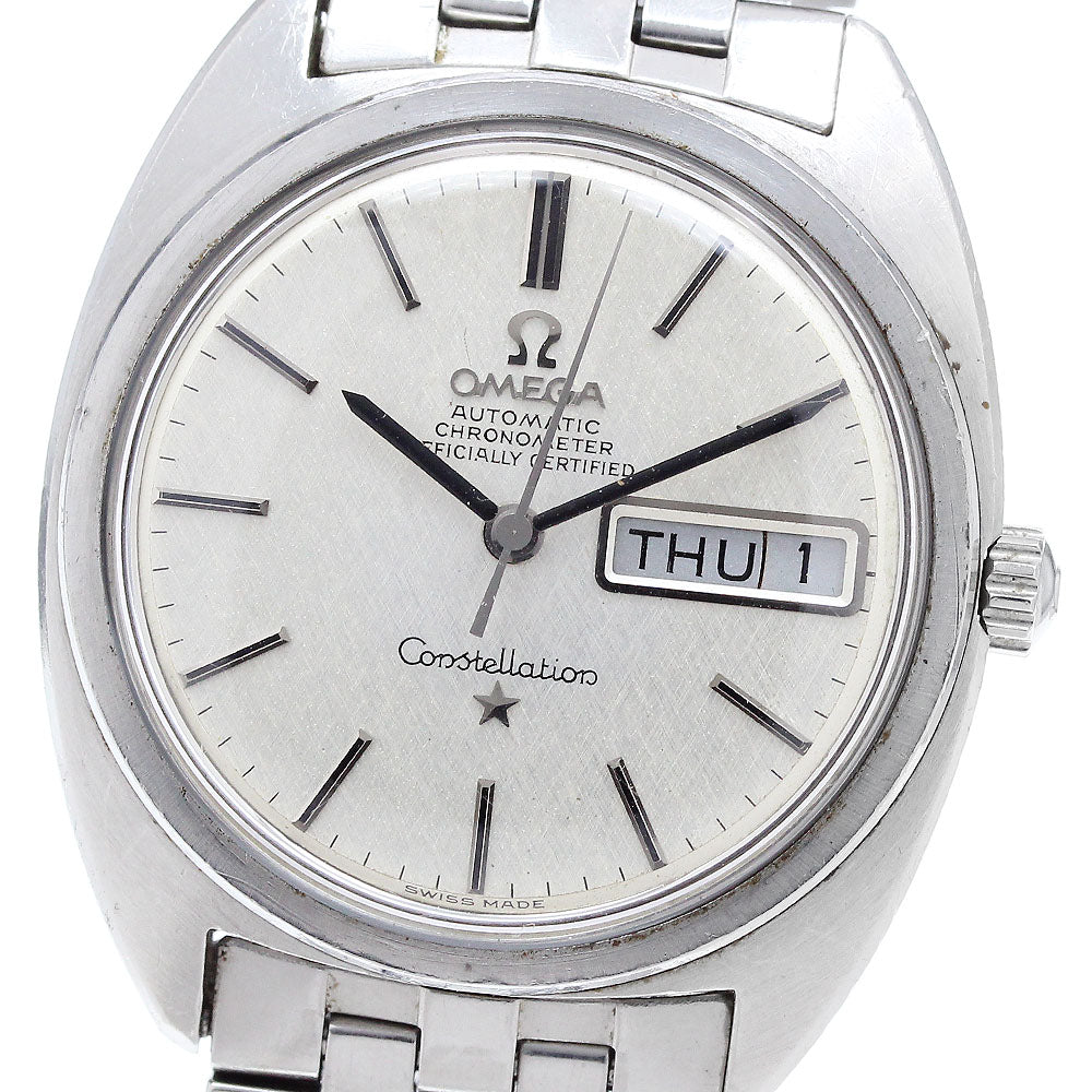 OMEGA Constellation 168.019 Day Date Cal.751 Silver Dial Automatic Men's_904343