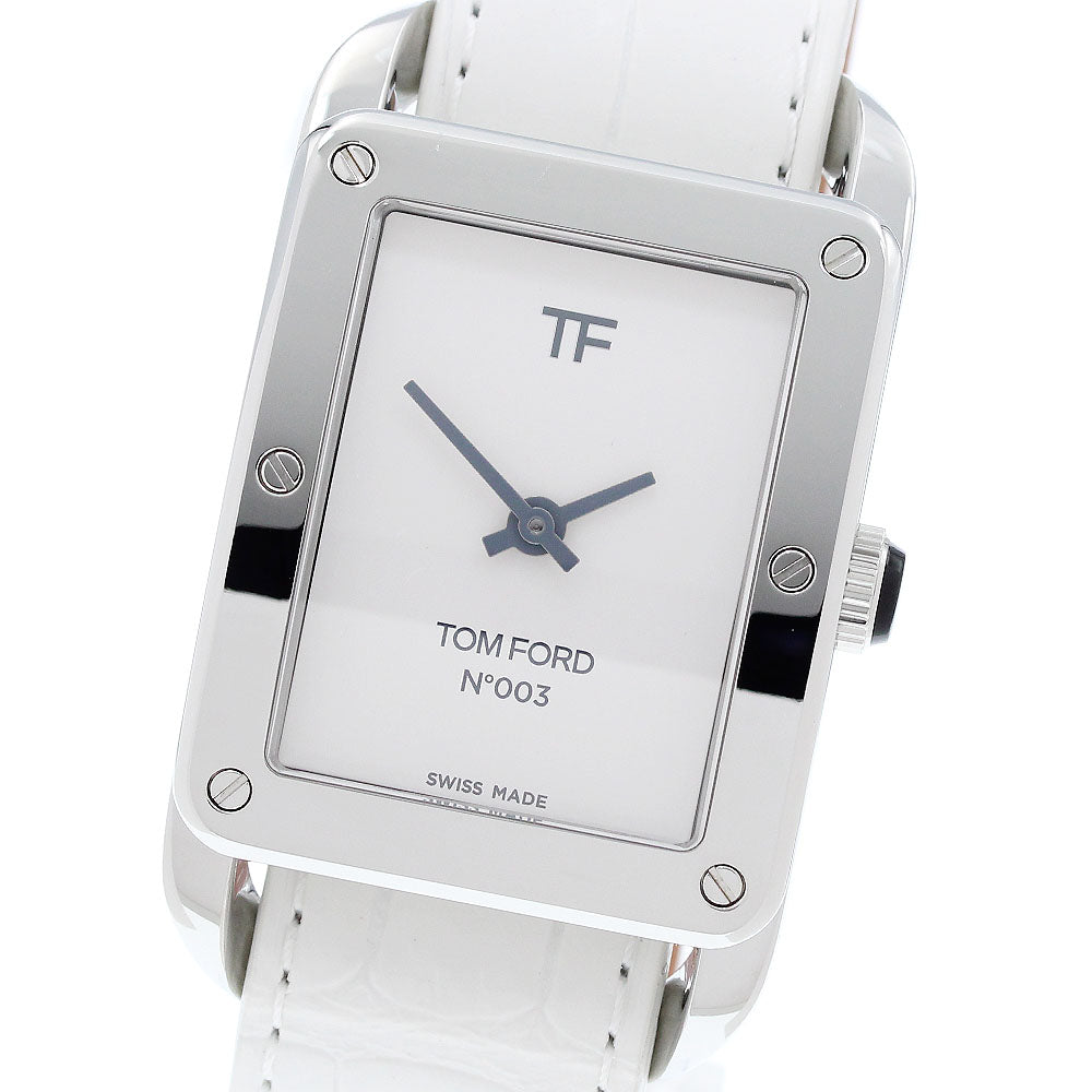 TOM FORD N.003 TFT003002 white Dial Quartz Men's Watch_904350