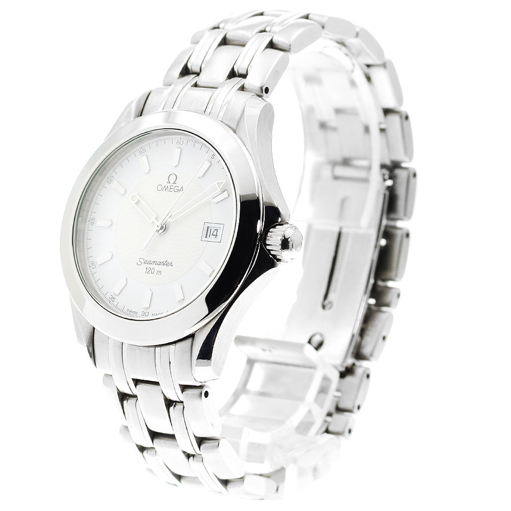 OMEGA Seamaster120 2511.21 Date white Dial Quartz Men's Watch_904358